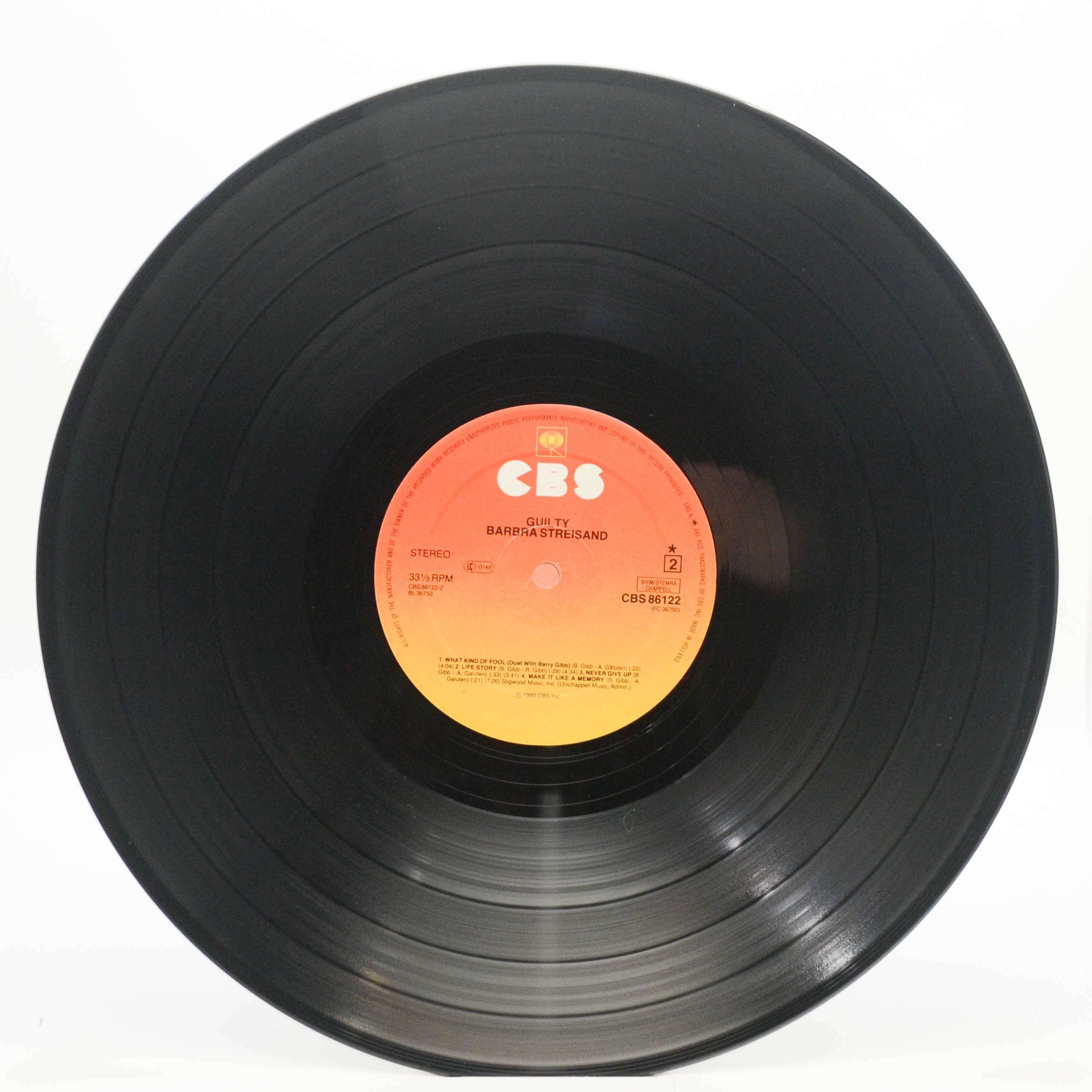 Streisand — Guilty, 1980