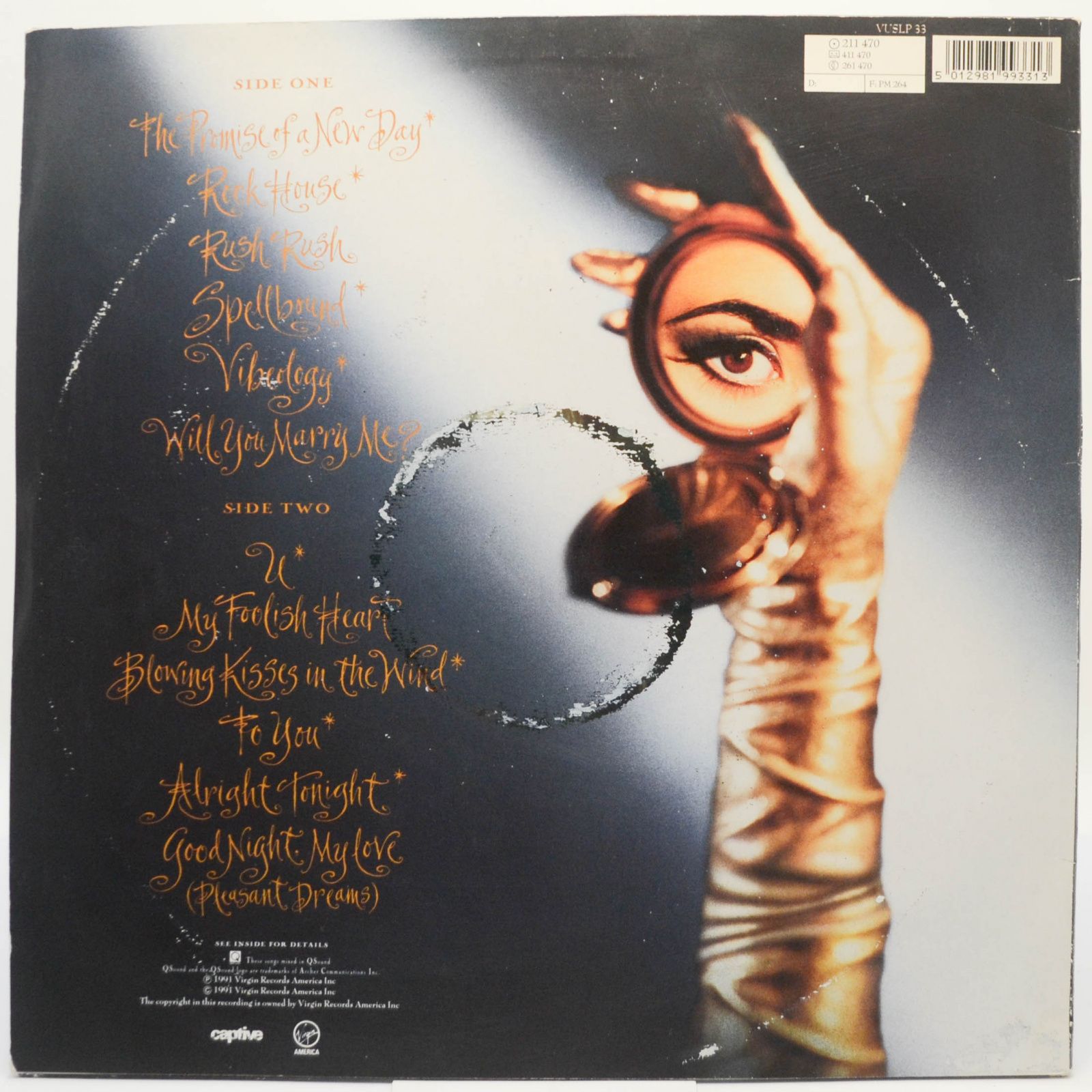 Paula Abdul — Spellbound, 1991