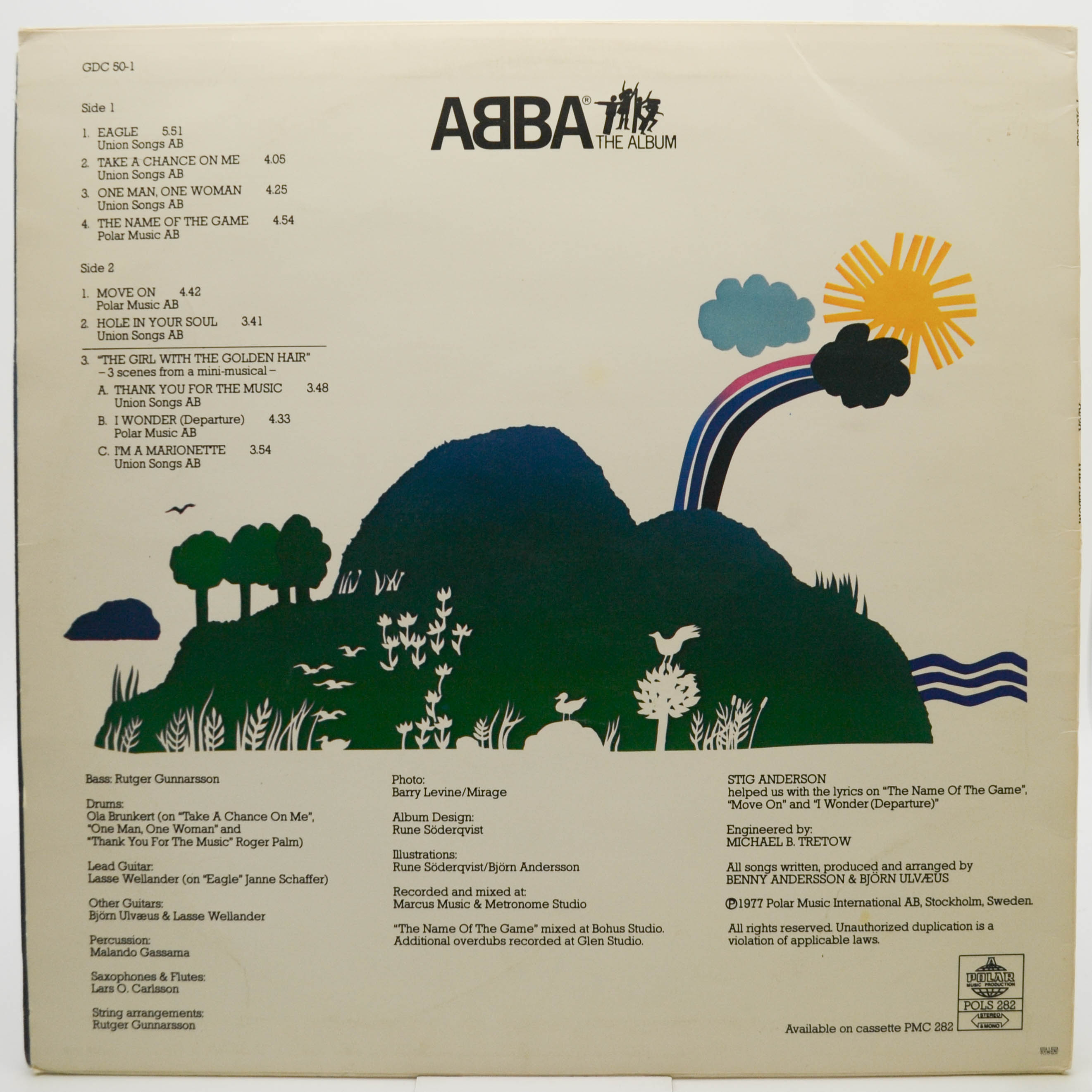 ABBA — The Album (1-st, Sweden), 1977