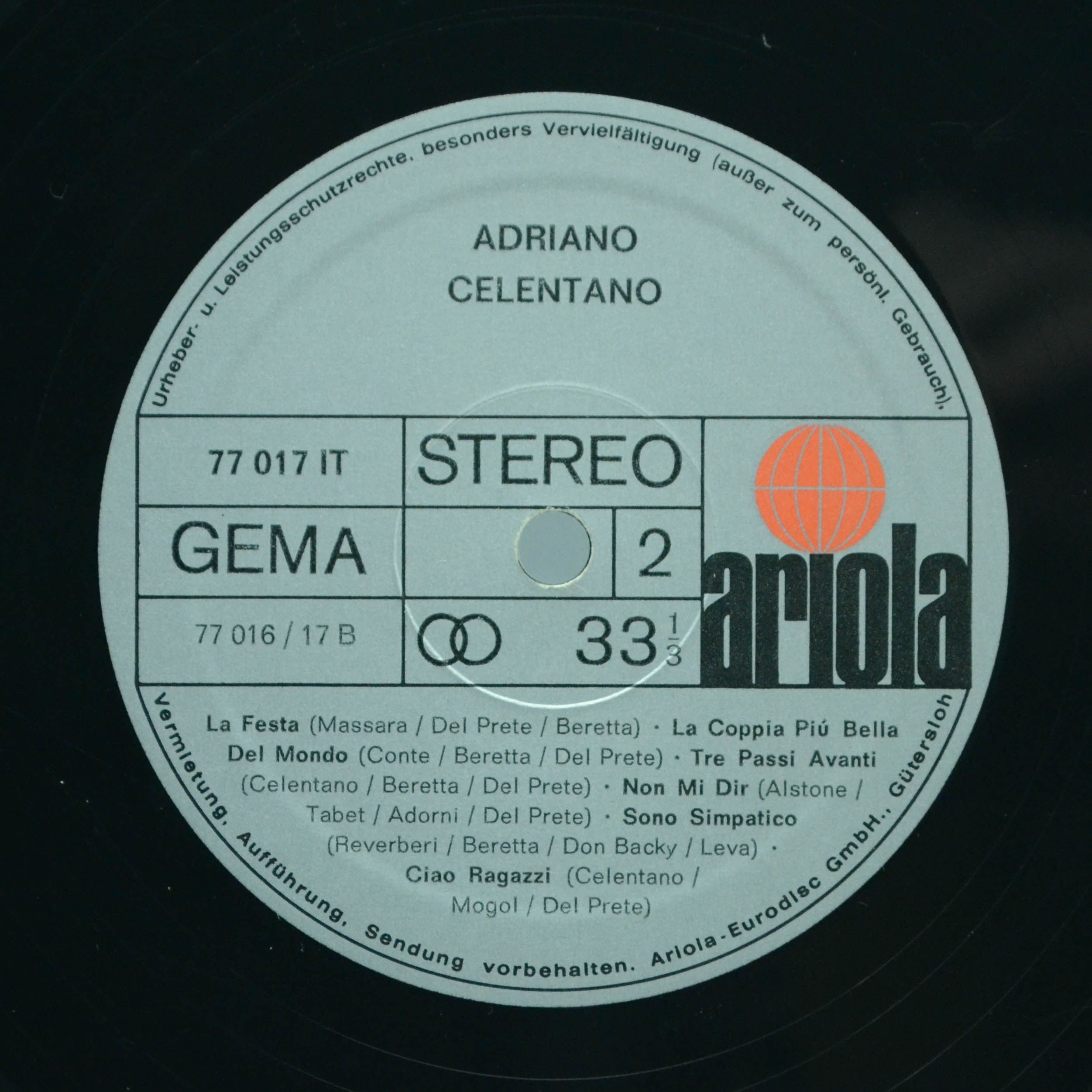 Adriano Celentano — Adriano Celentano, 1967