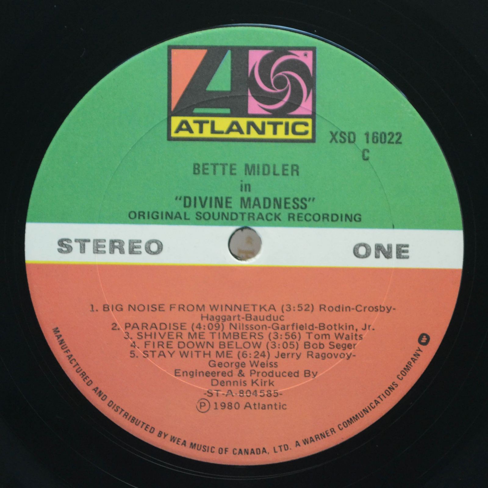 Bette Midler — Divine Madness, 1980