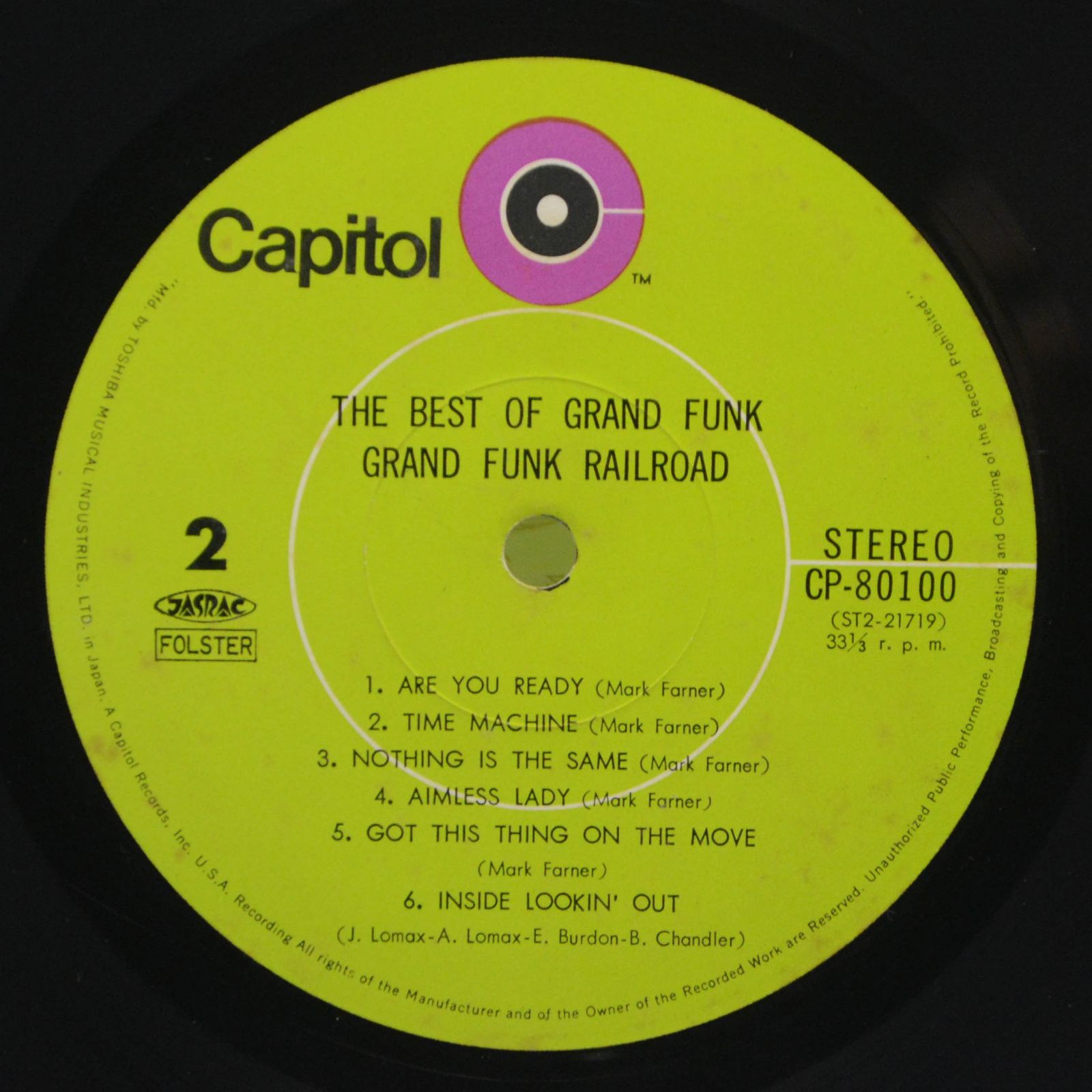 Grand Funk — The Best Of Grand Funk, 1970