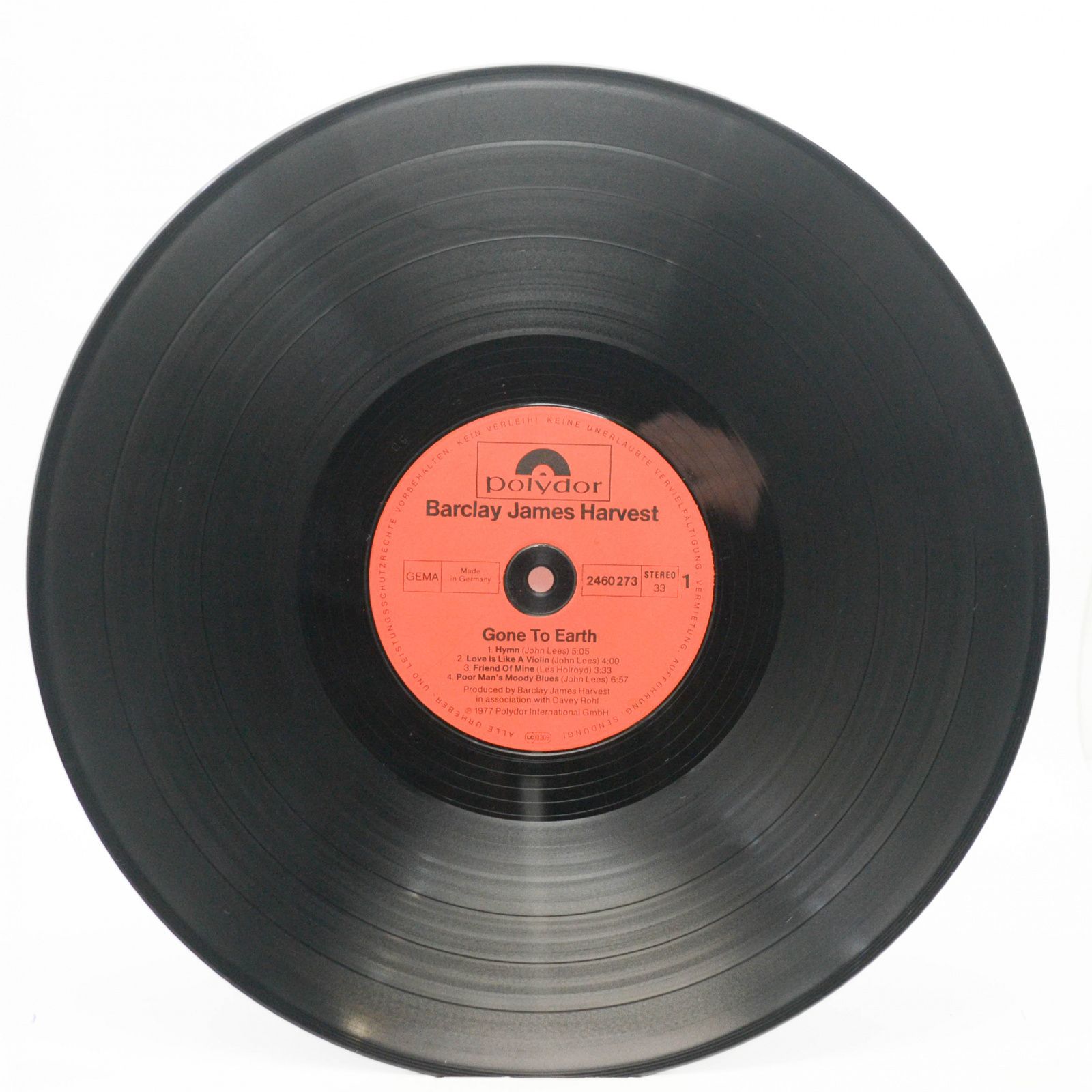 Barclay James Harvest — Gone To Earth, 1977