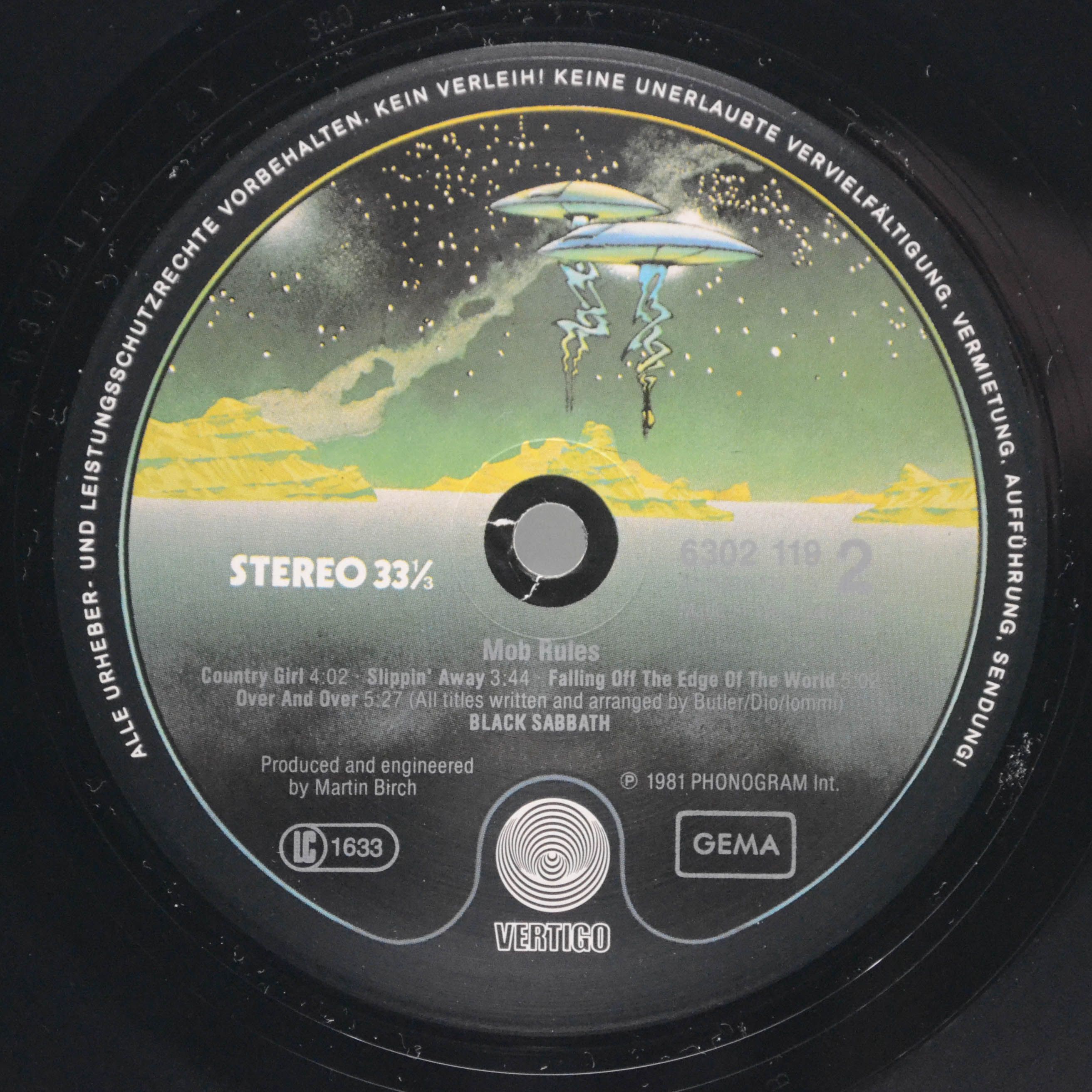 Black Sabbath — Mob Rules, 1983