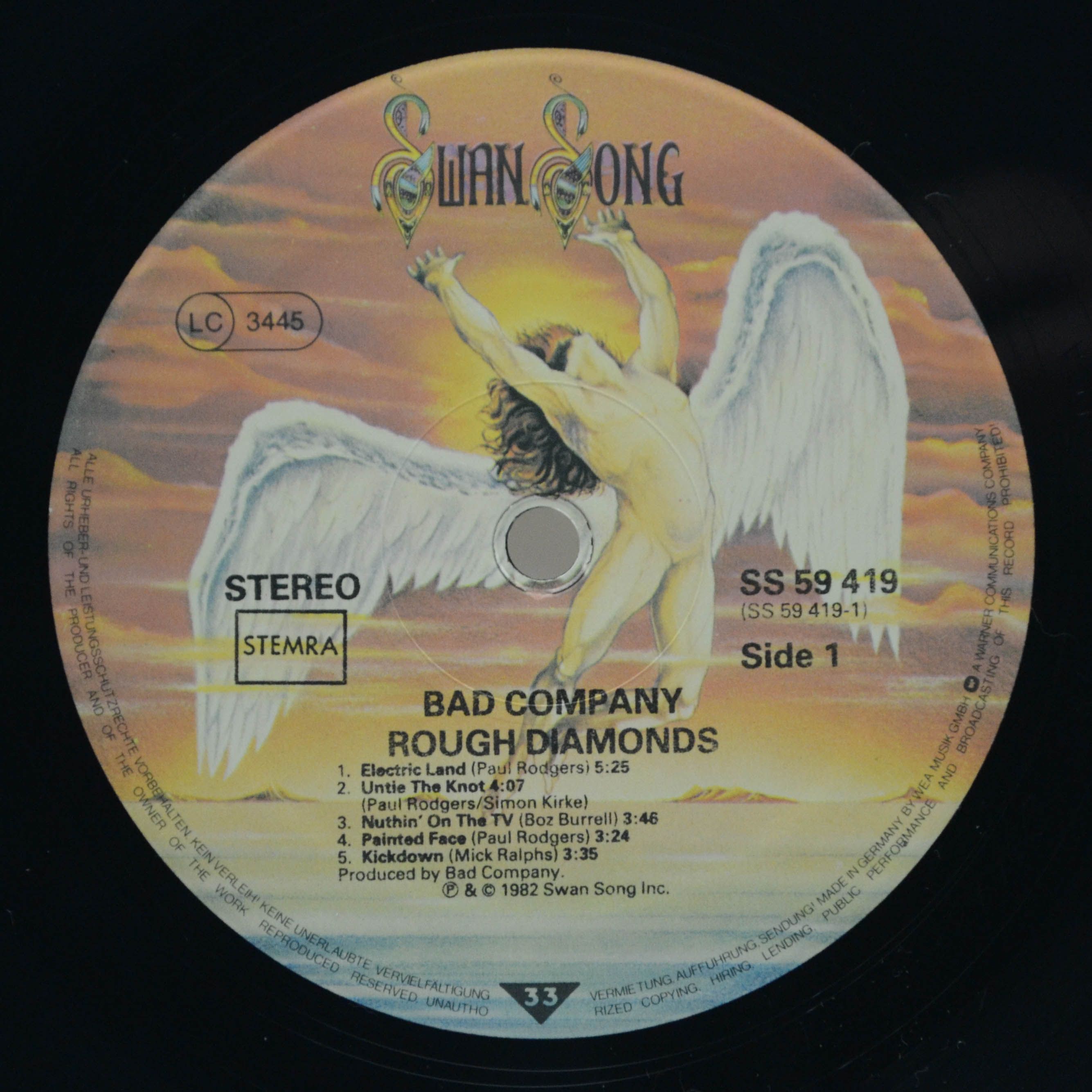 Bad Company — Rough Diamonds, 1982