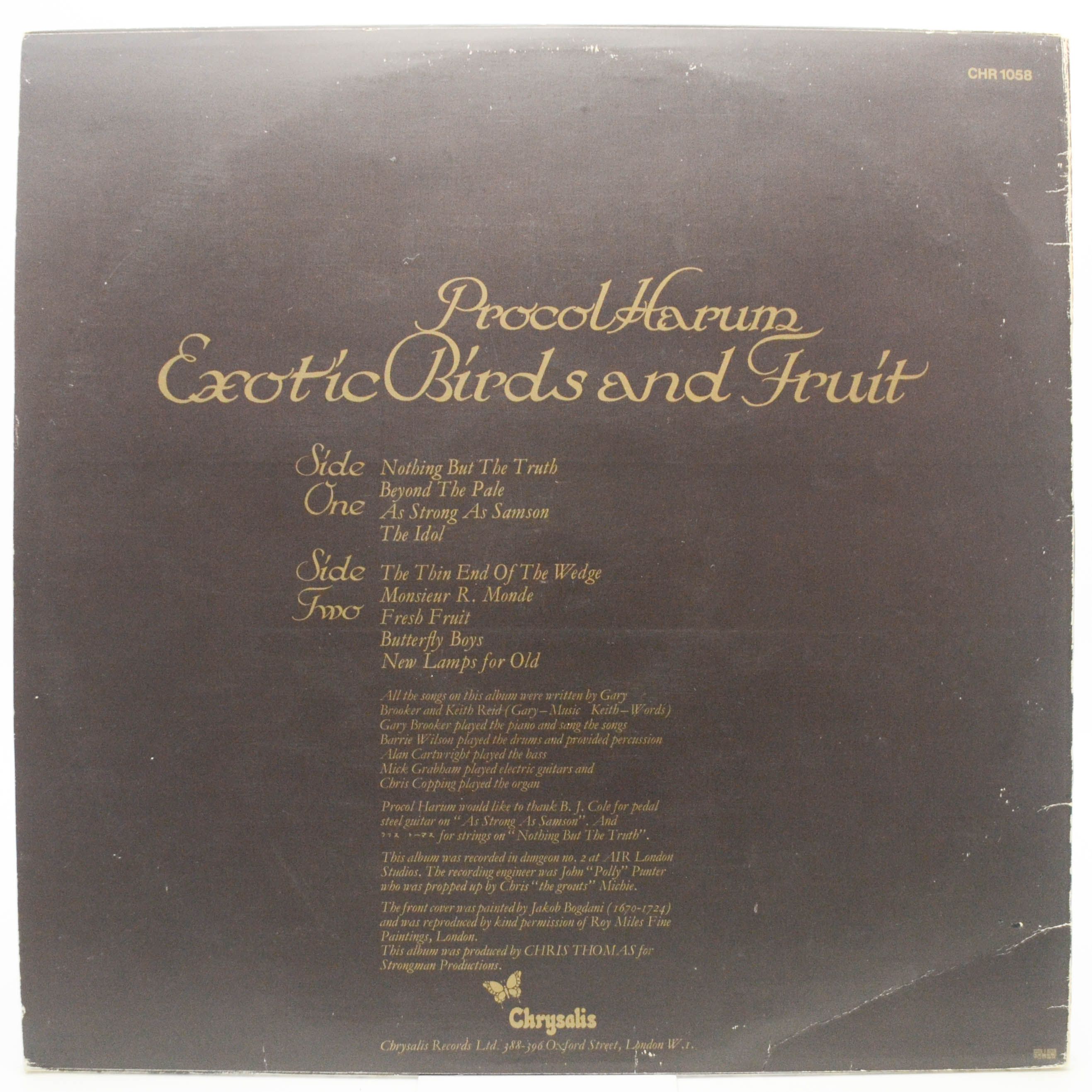 Procol Harum — Exotic Birds And Fruit, 1974