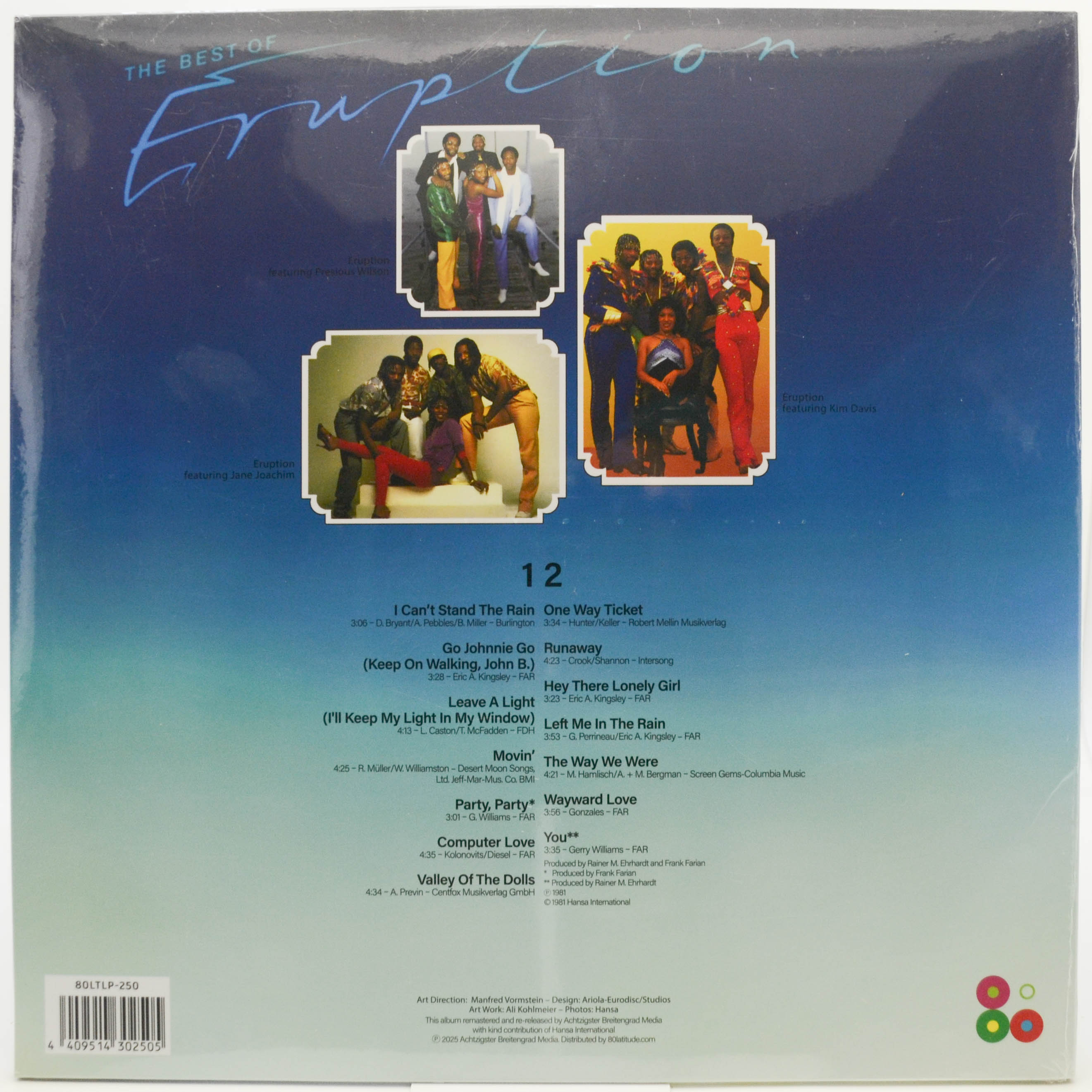 Eruption — The Best Of Eruption, 1981