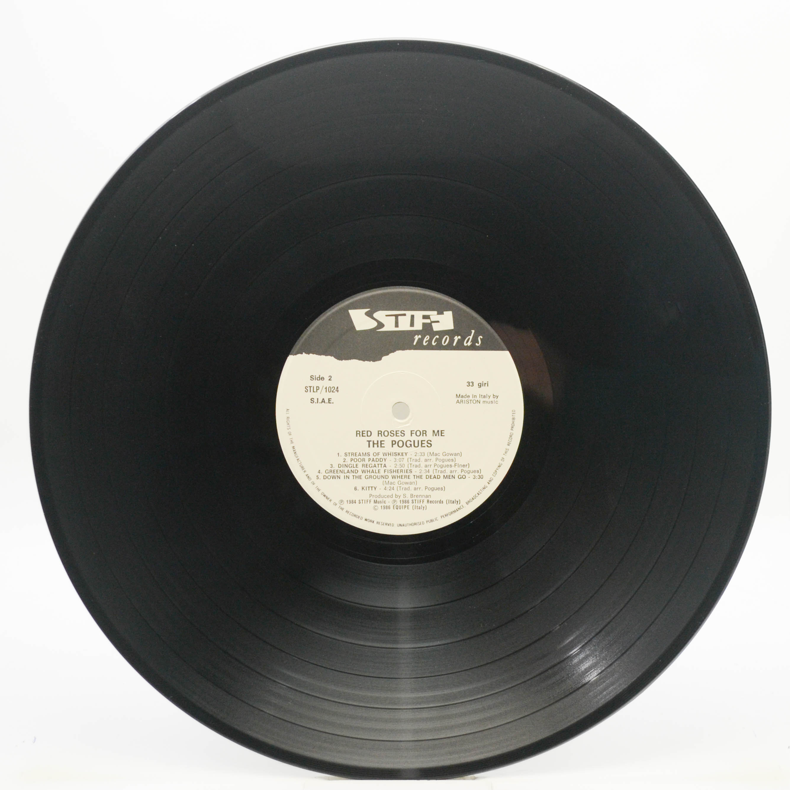 Pogues — Red Roses For Me, 1986