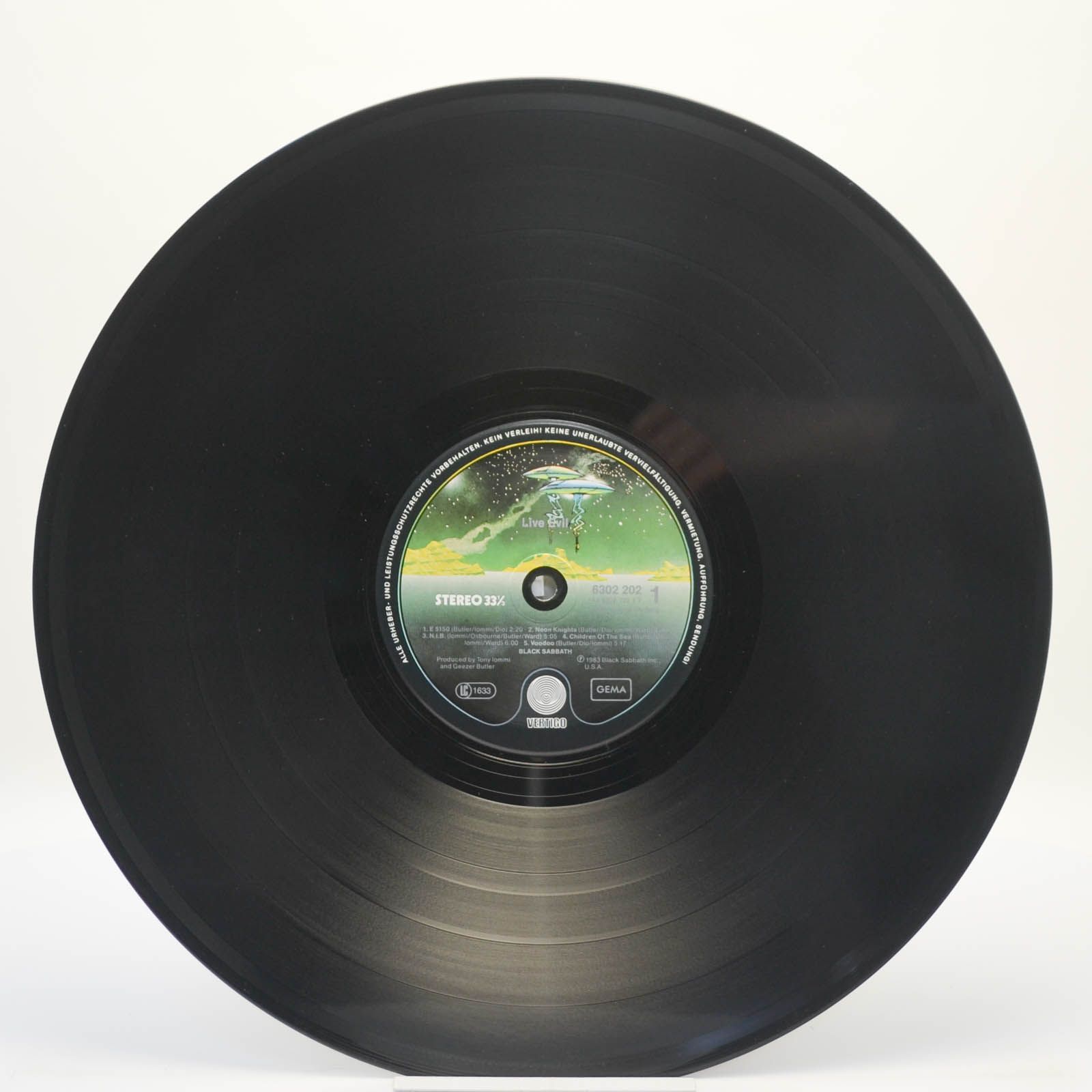 Black Sabbath — Live Evil (2LP), 1983