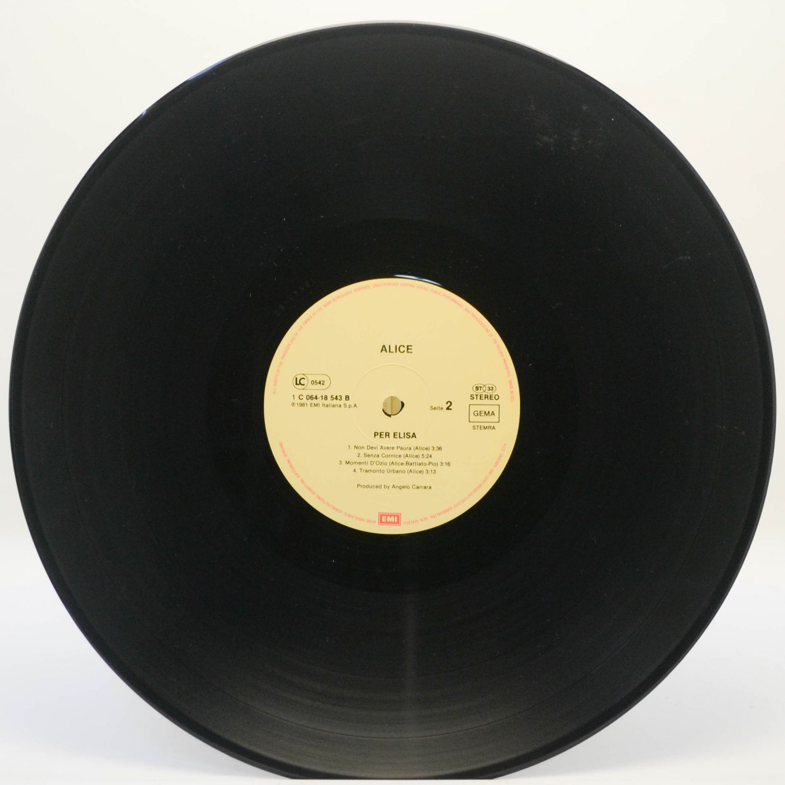 Alice — Per Elisa, 1981