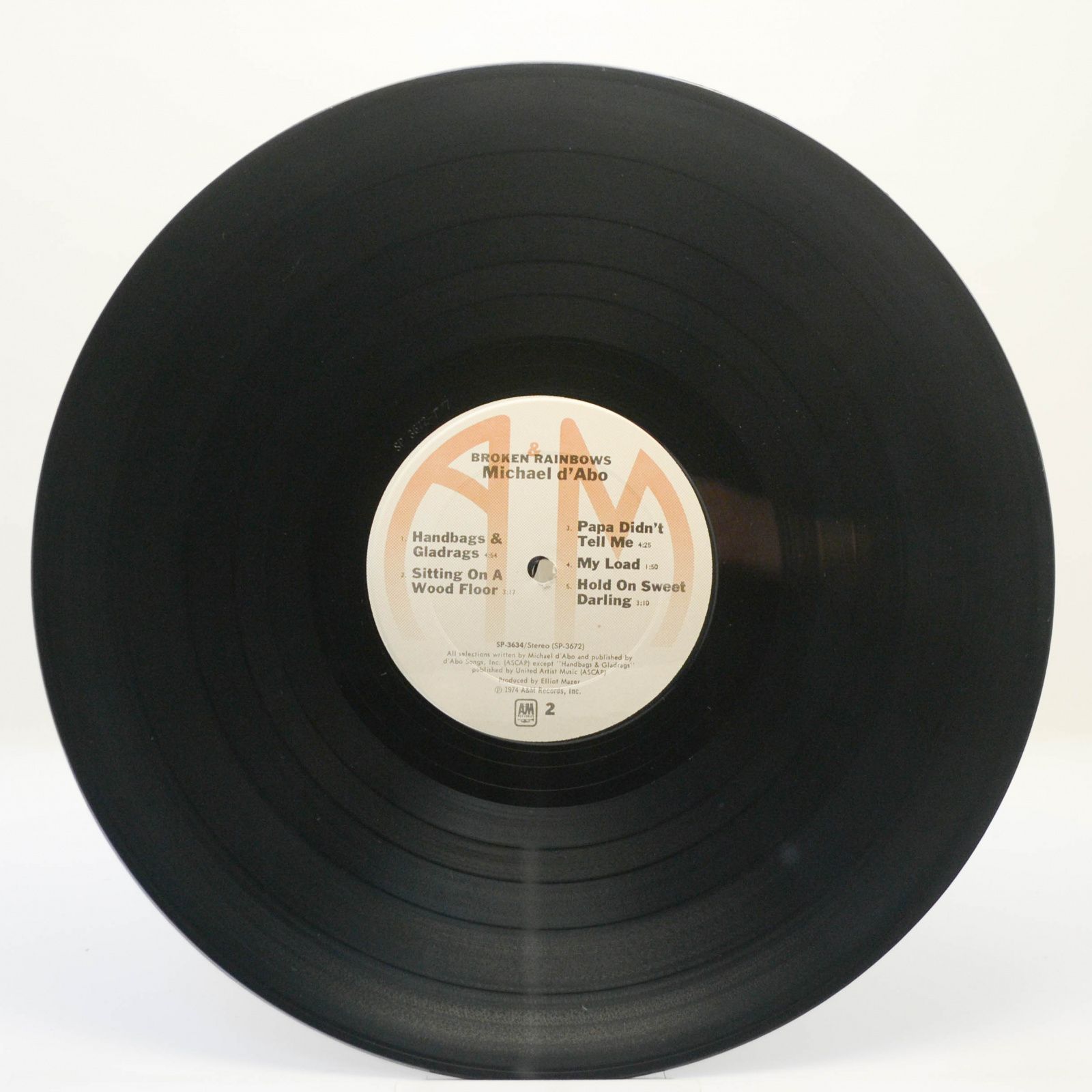 Michael D'Abo — Broken Rainbows, 1974