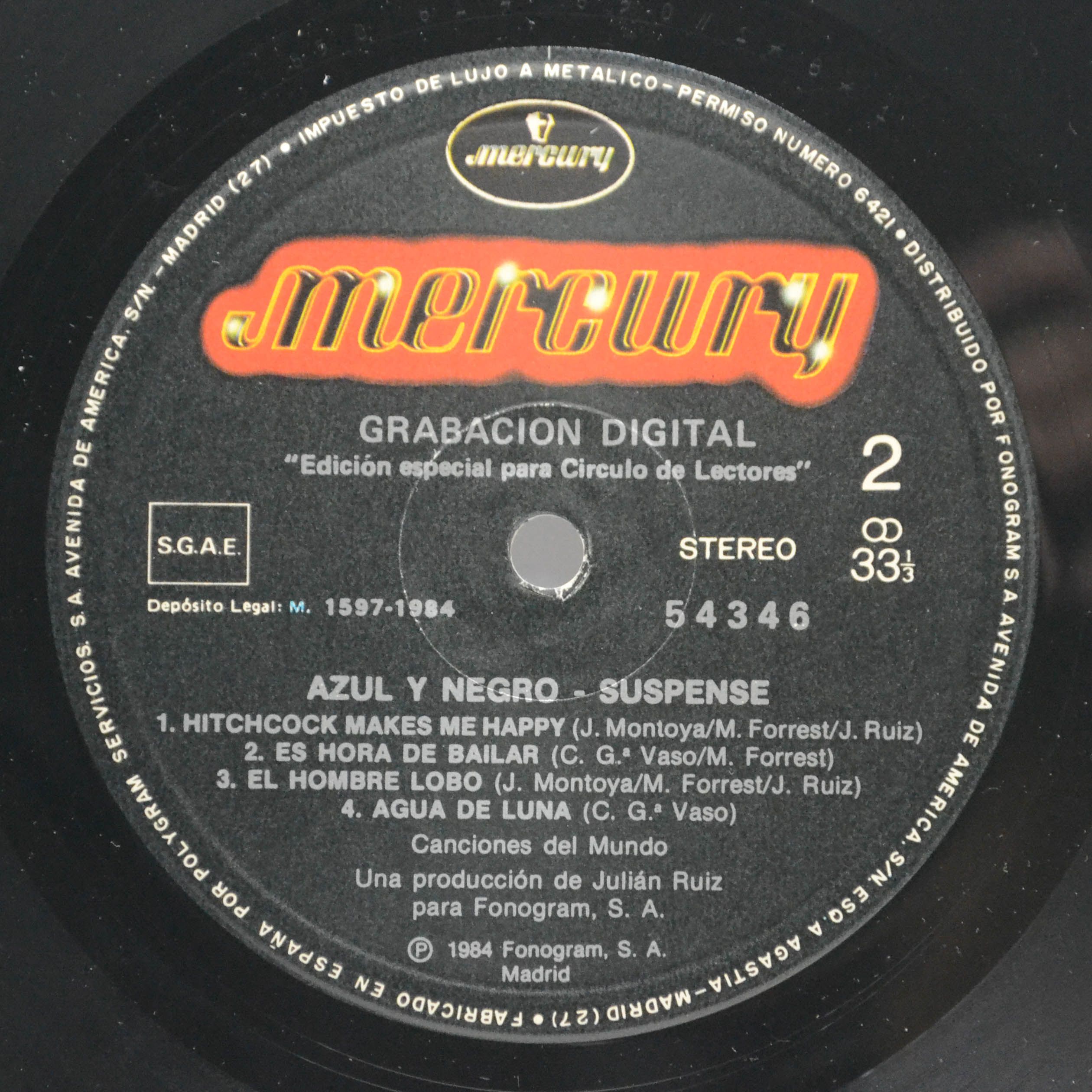 Azul Y Negro — Suspense, 1984