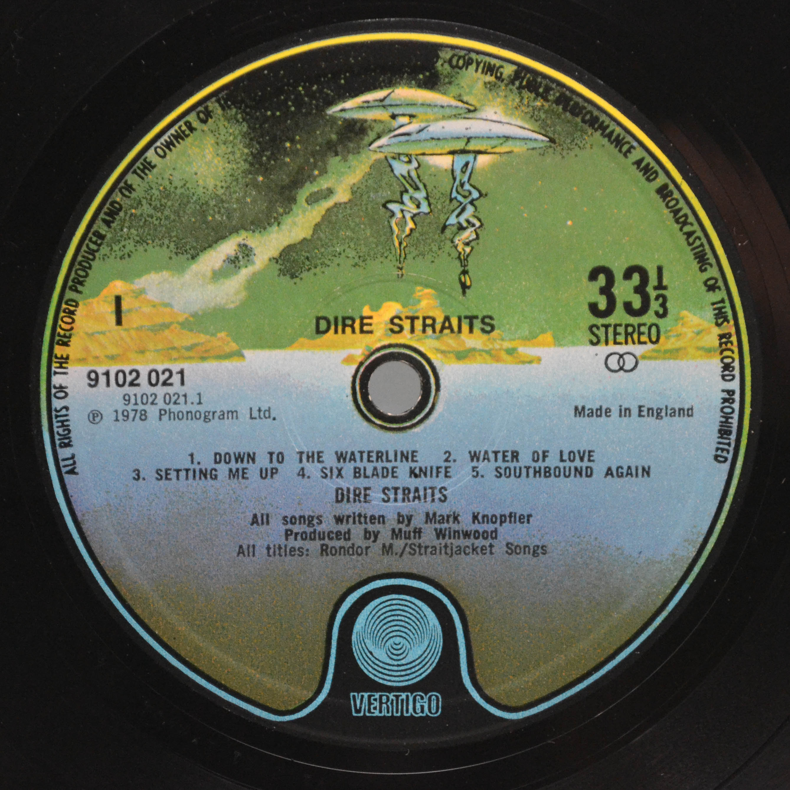 Dire Straits — Dire Straits (UK), 1978