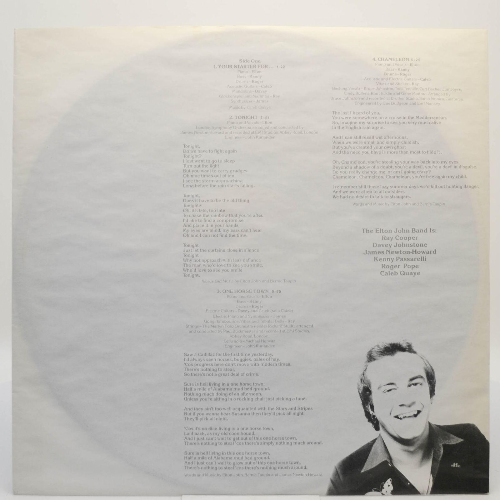 Elton John — Blue Moves (2LP), 1976