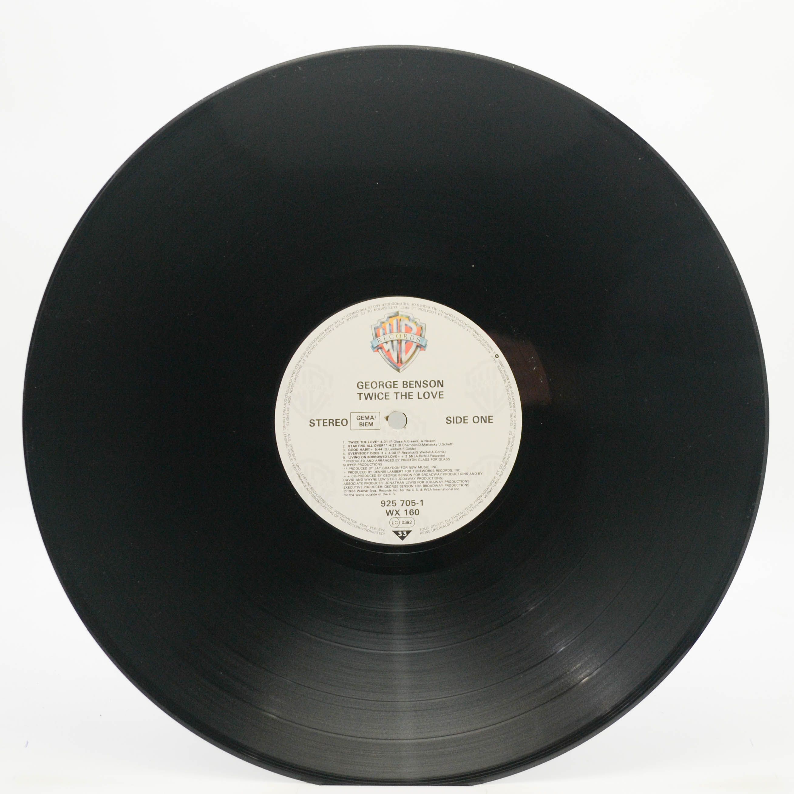 George Benson — Twice The Love, 1988