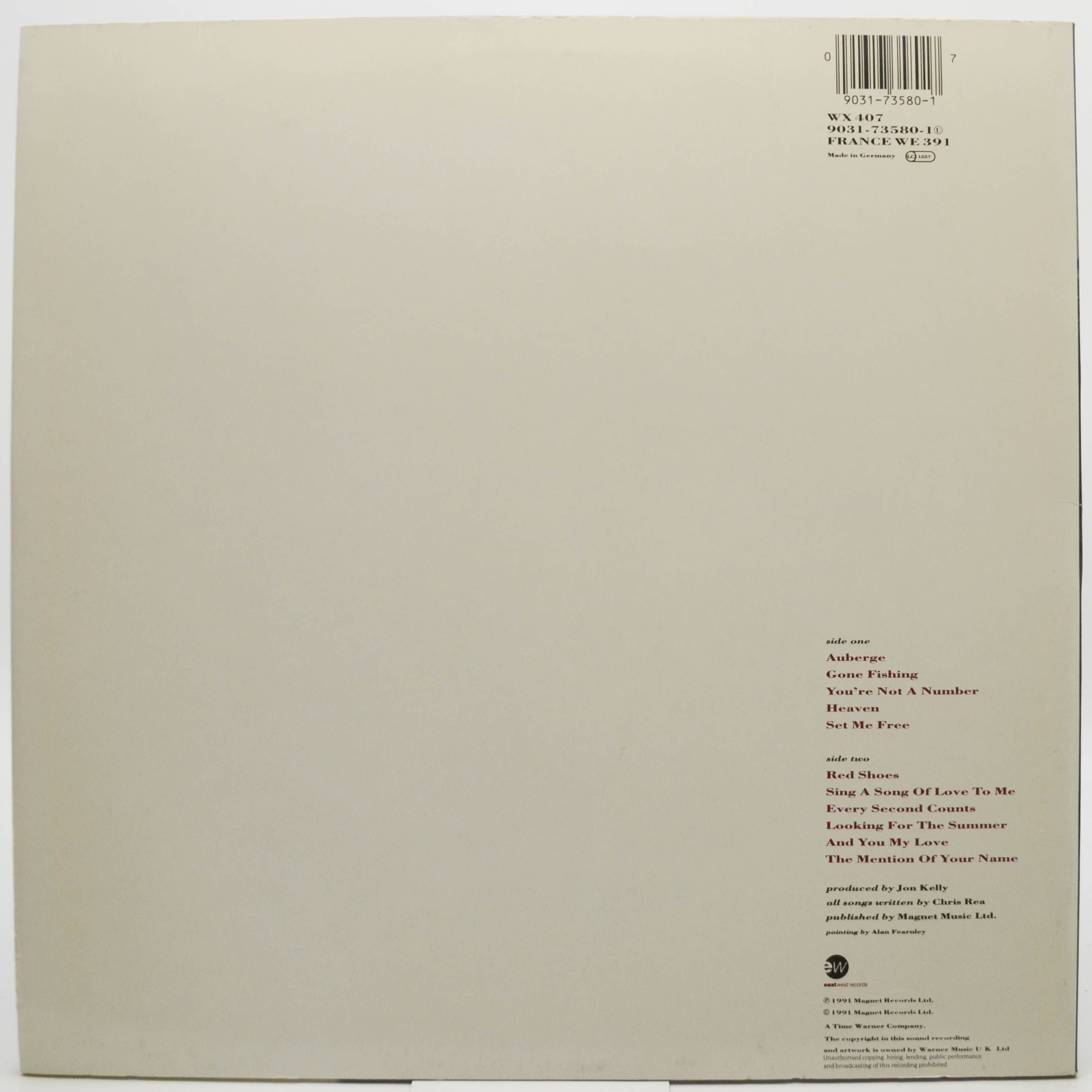 Chris Rea — Auberge, 1991