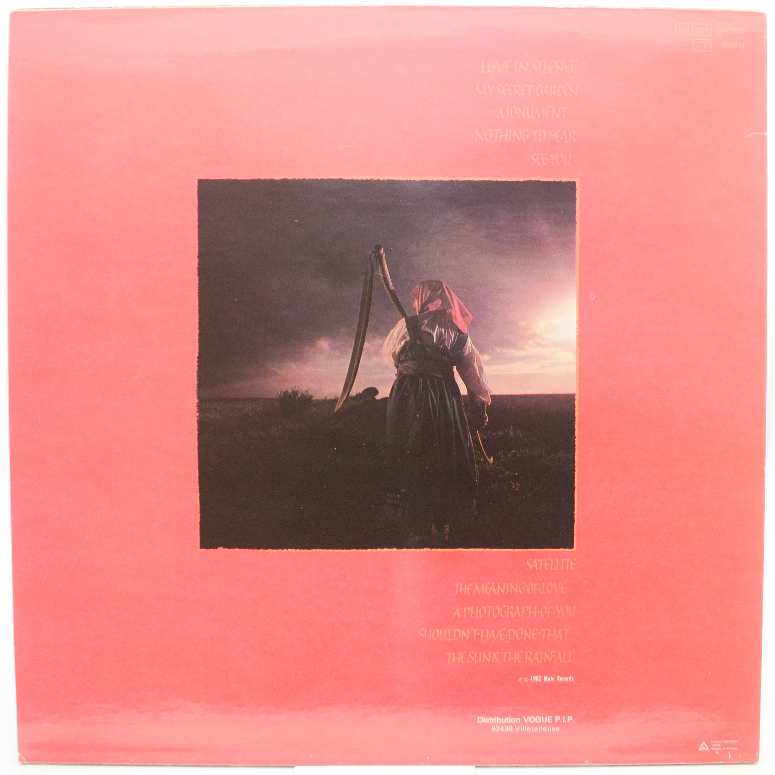 Depeche Mode — A Broken Frame, 1982