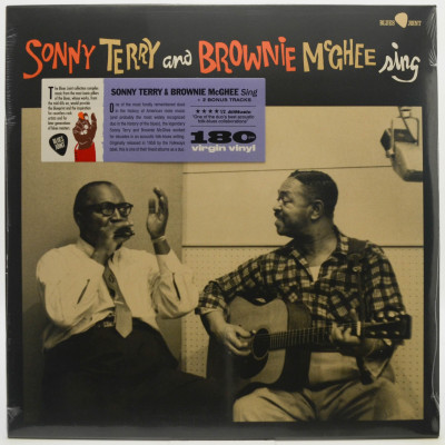 Виниловая пластинка Sonny Terry And Brownie McGhee Sing, 1958