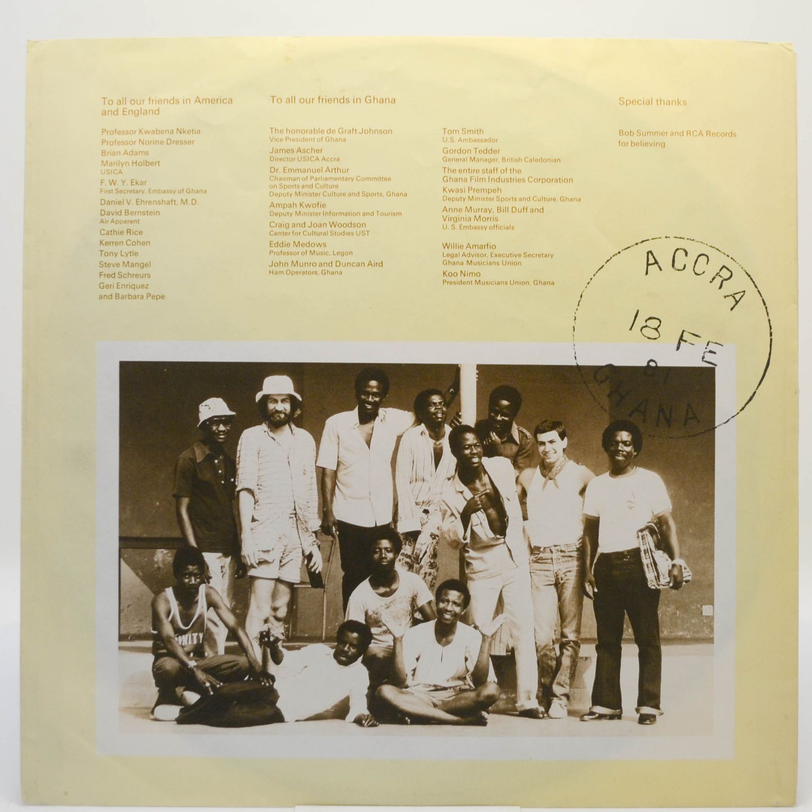 Mick Fleetwood — The Visitor, 1981