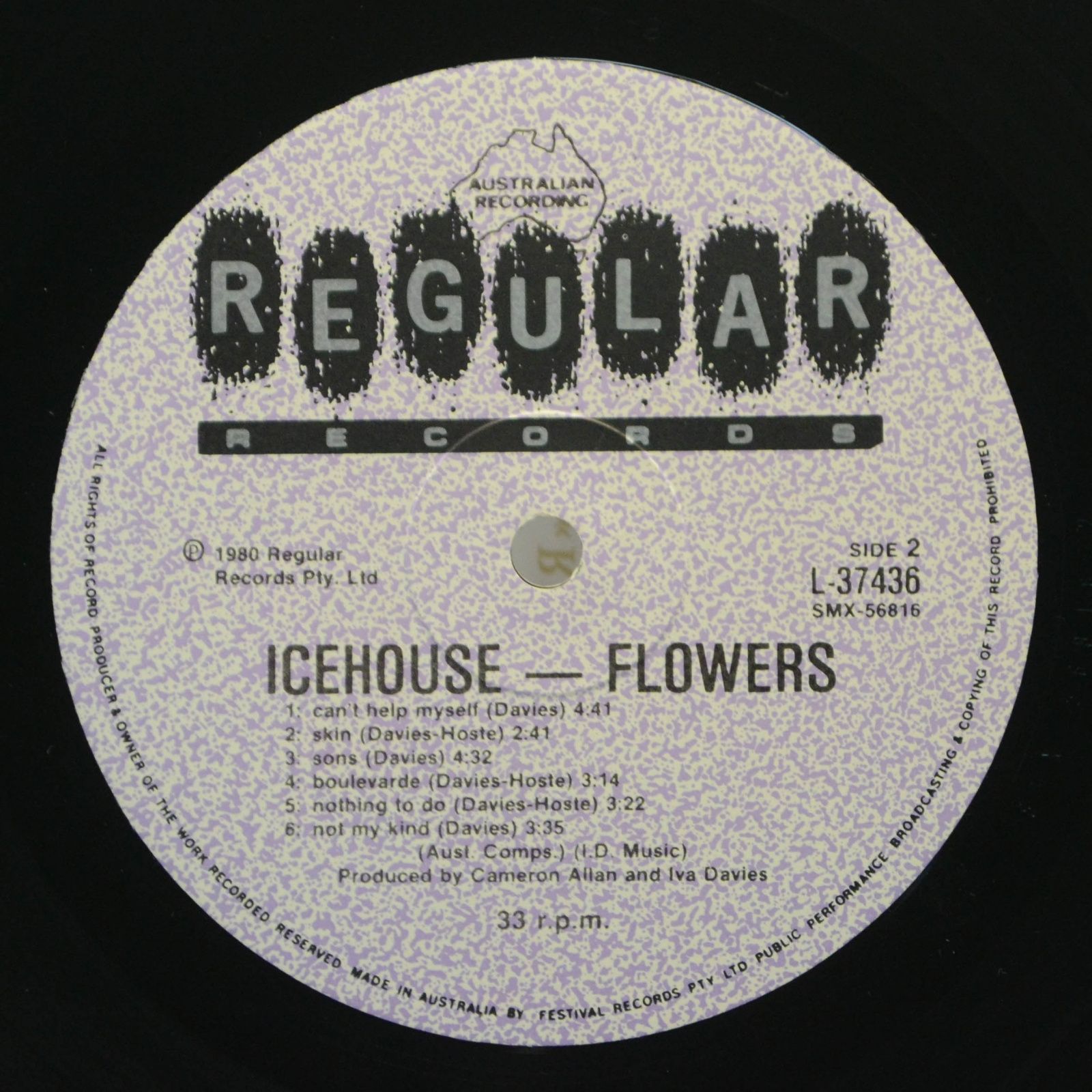 Flowers — Icehouse, 1980