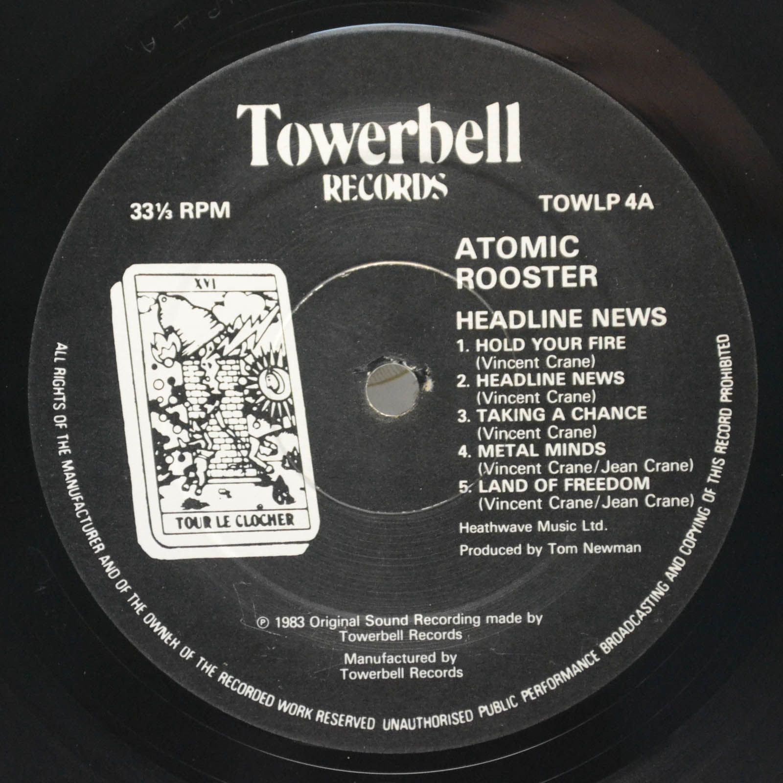 Atomic Rooster — Headline News (UK), 1983