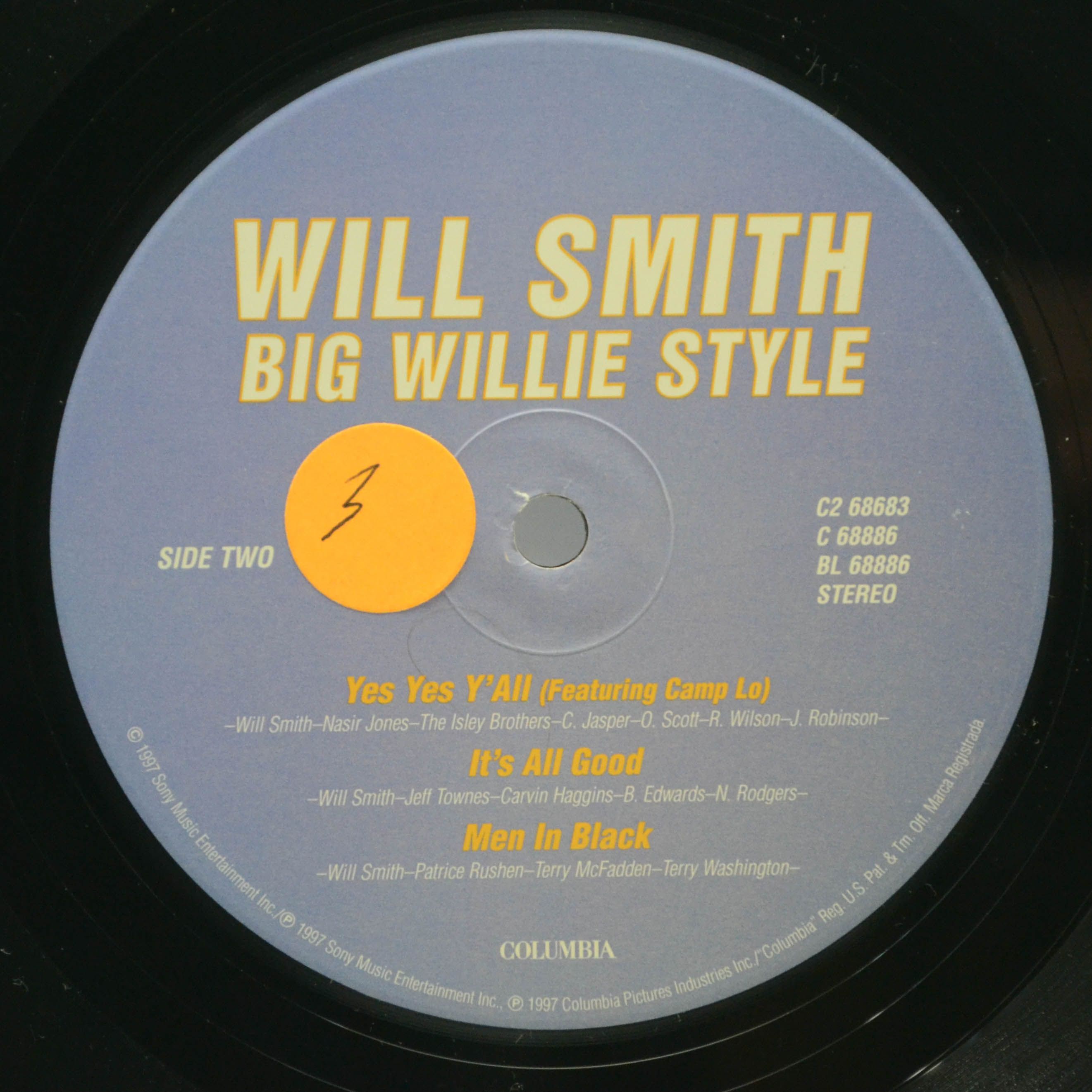 Will Smith — Big Willie Style (2LP, USA), 1997