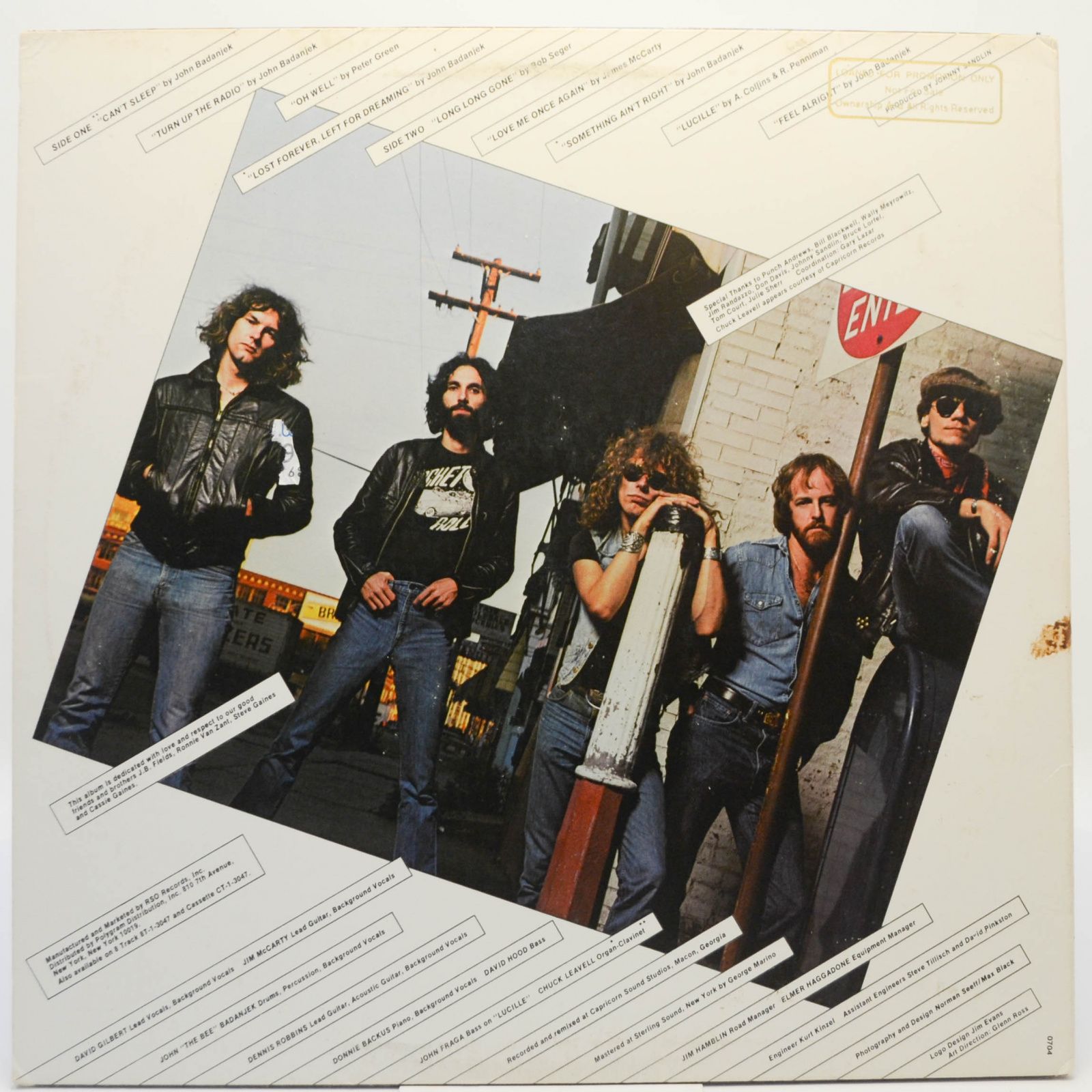 Rockets — Turn Up The Radio (USA), 1979