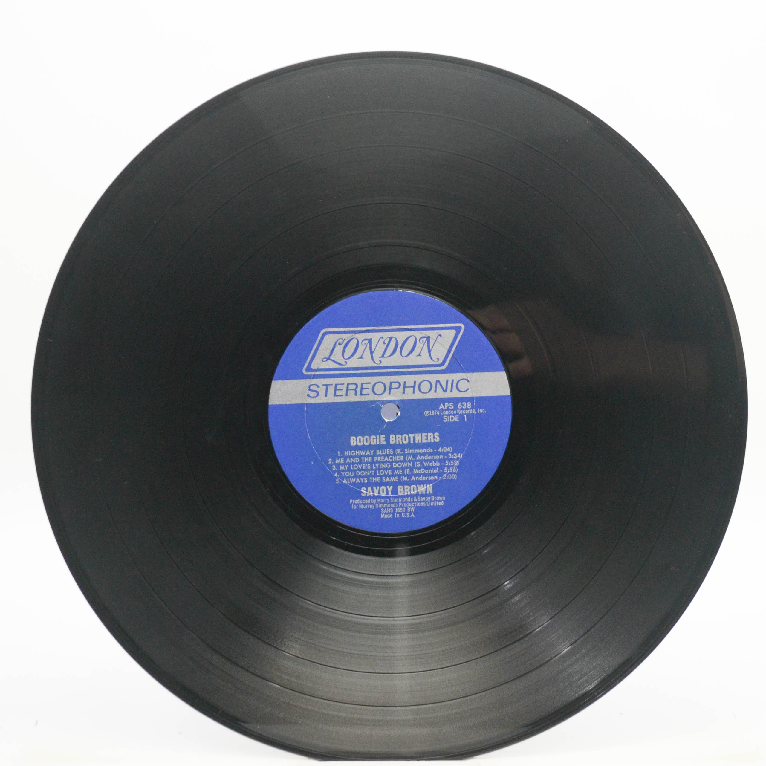 Savoy Brown — Boogie Brothers (USA), 1974