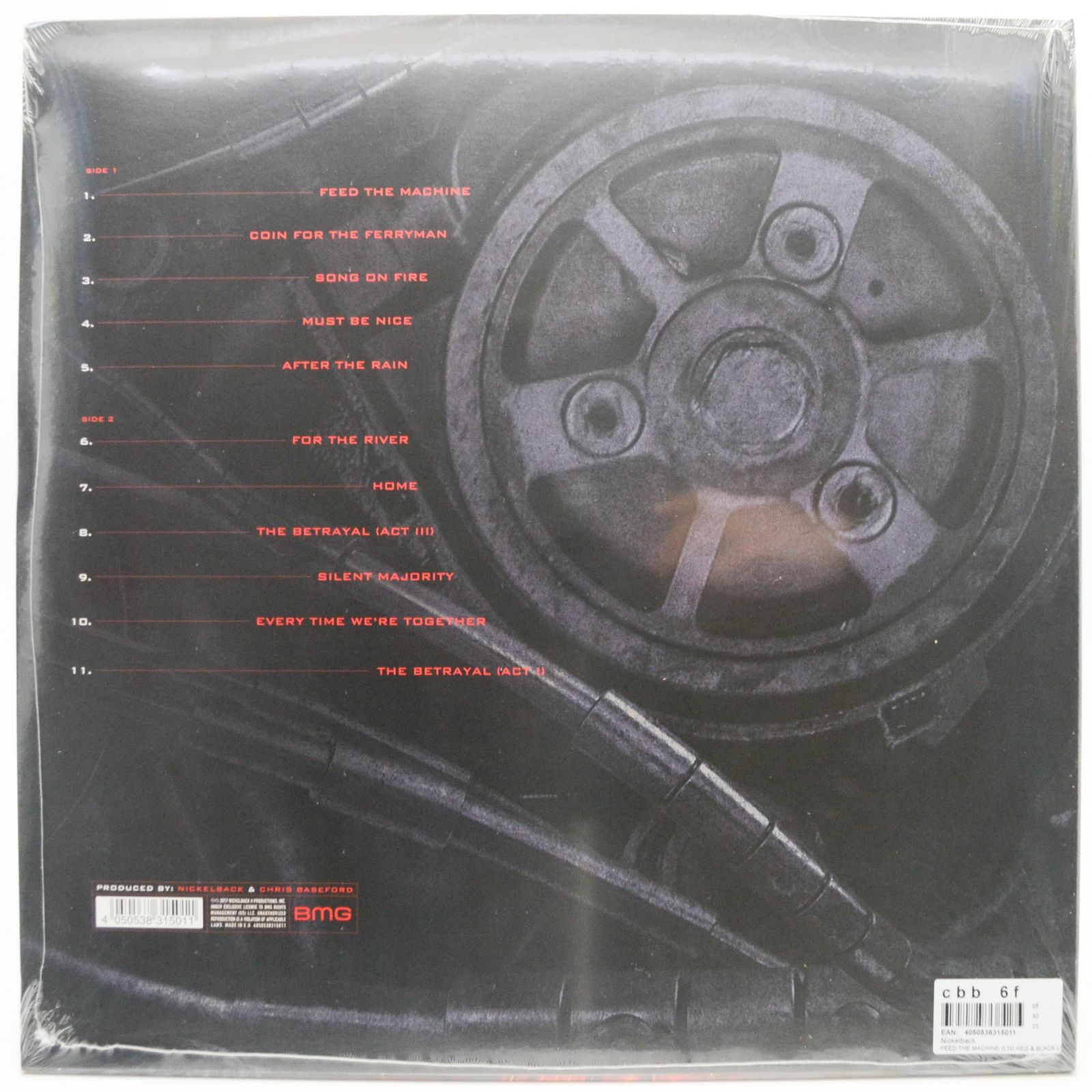 Nickelback — Feed The Machine, 2017