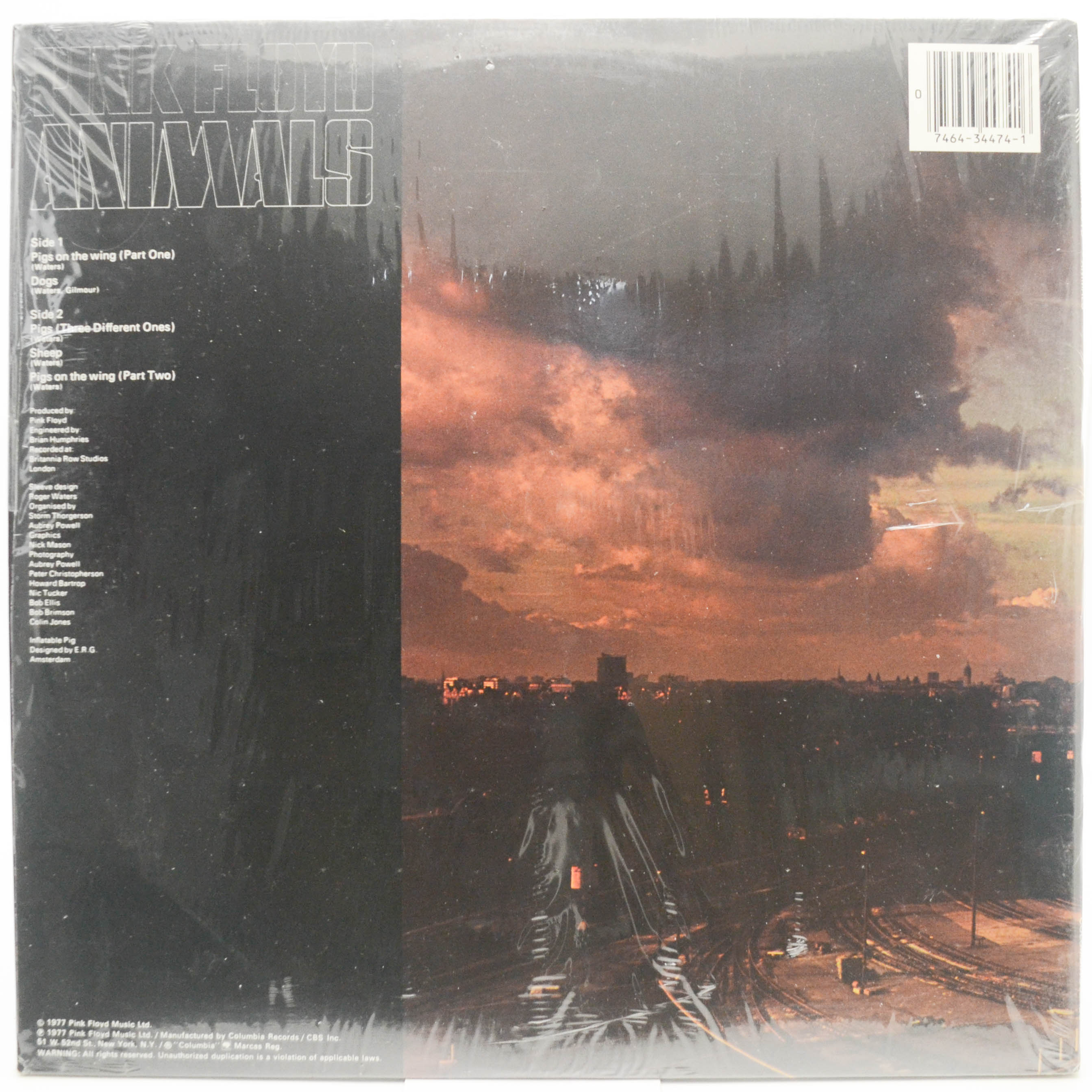 Pink Floyd — Animals (USA), 1977