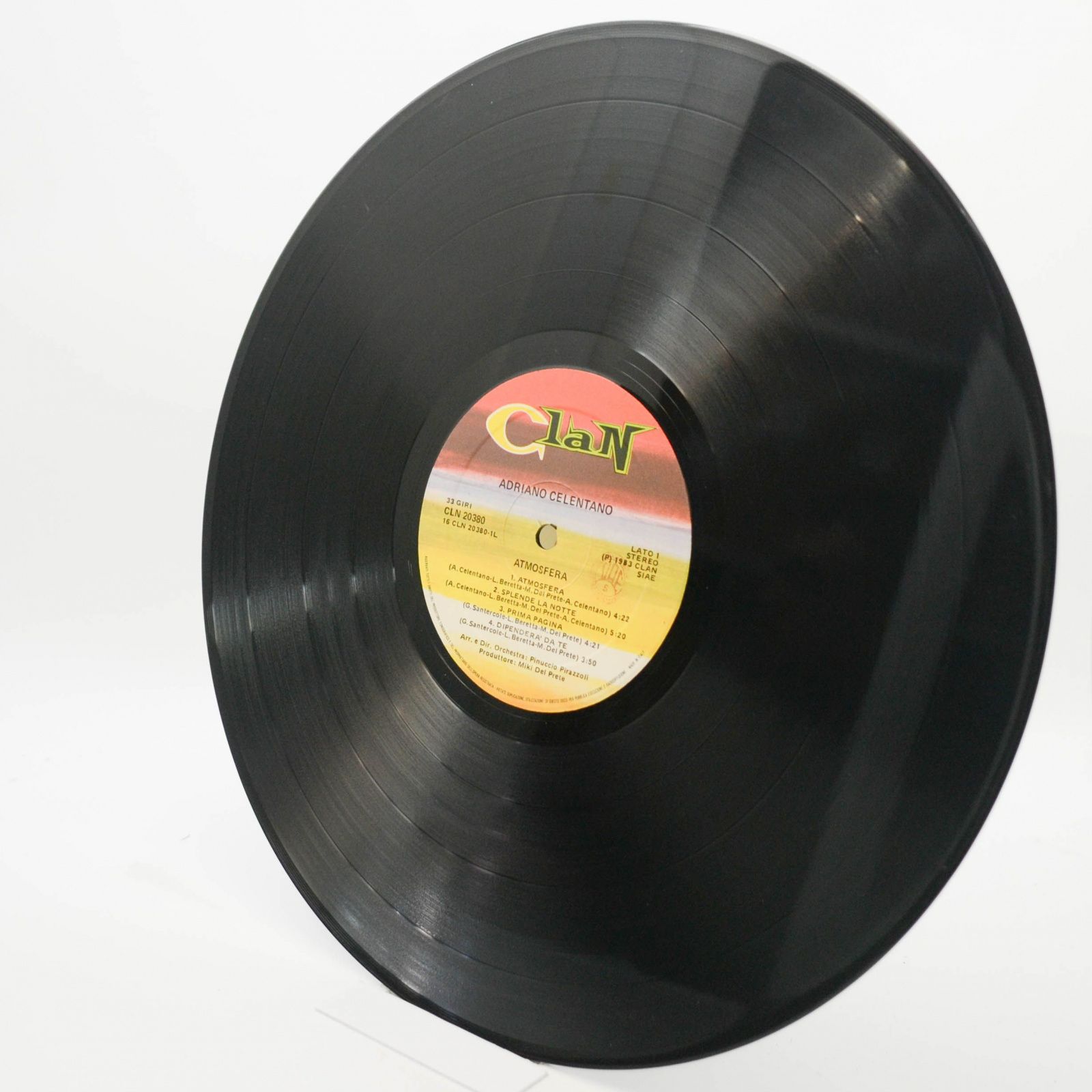 Adriano Celentano — Atmosfera (1-st, Italy, Clan), 1983