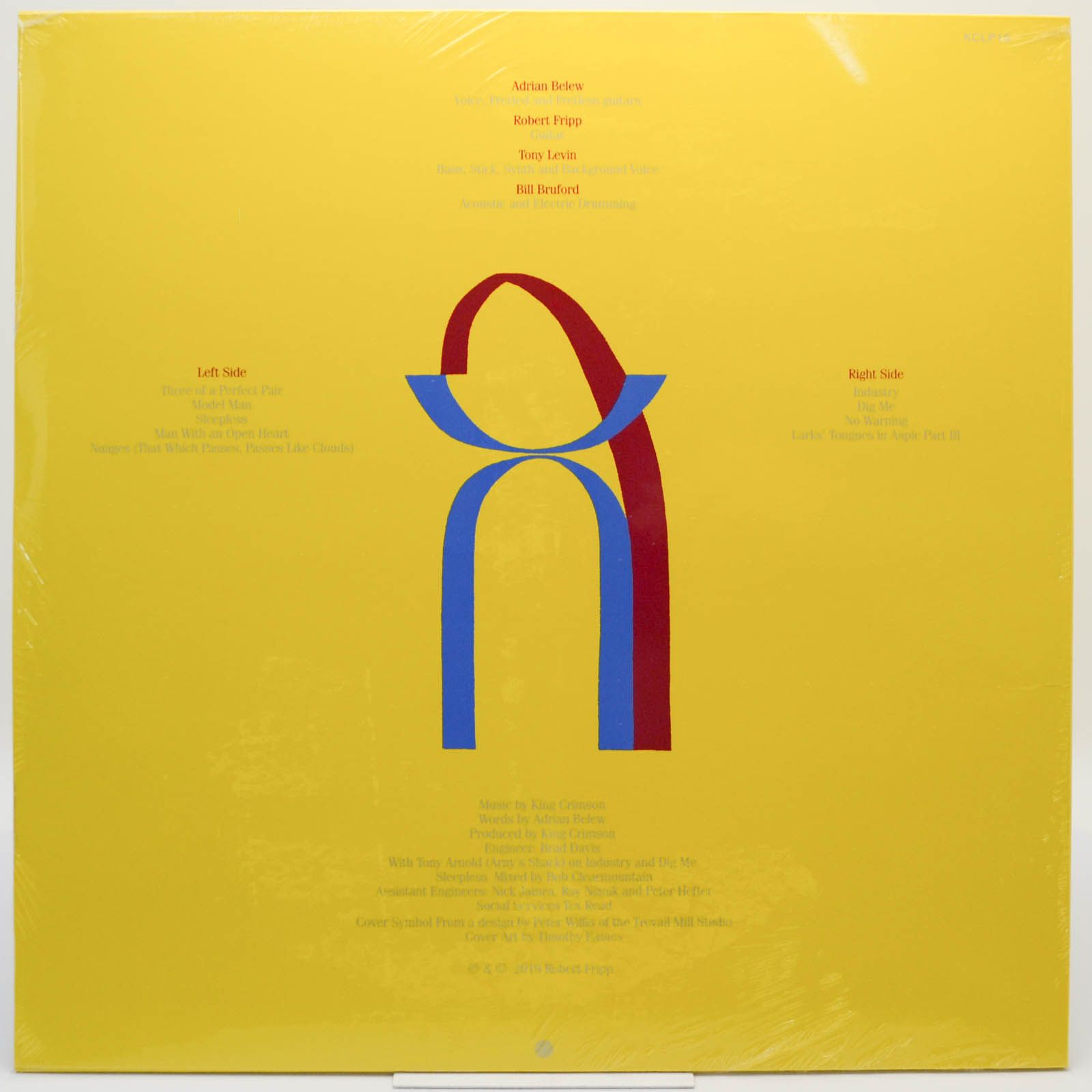 King Crimson — Three Of A Perfect Pair, 1984