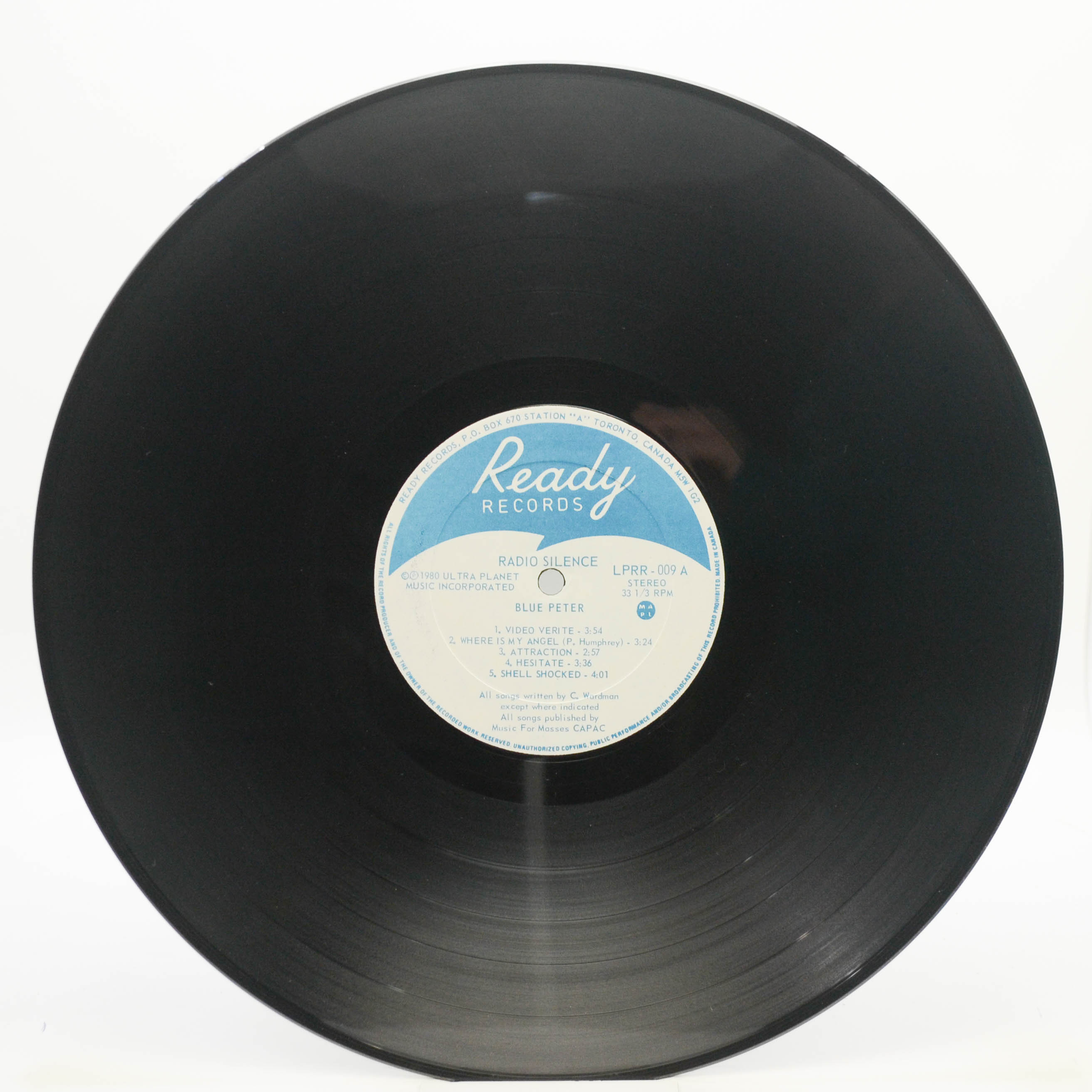 Blue Peter — Radio Silence (1-st, Canada), 1980