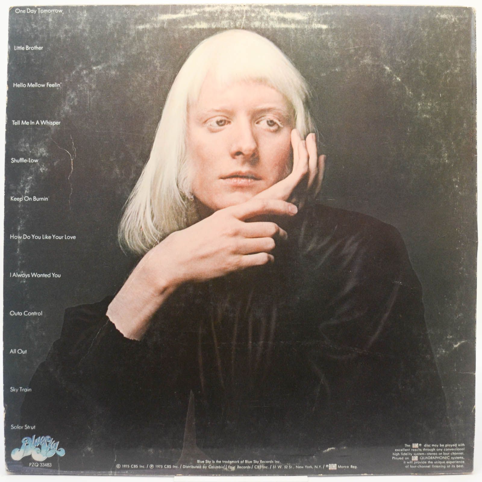 Edgar Winter — Jasmine Nightdreams (USA, Quadra), 1975