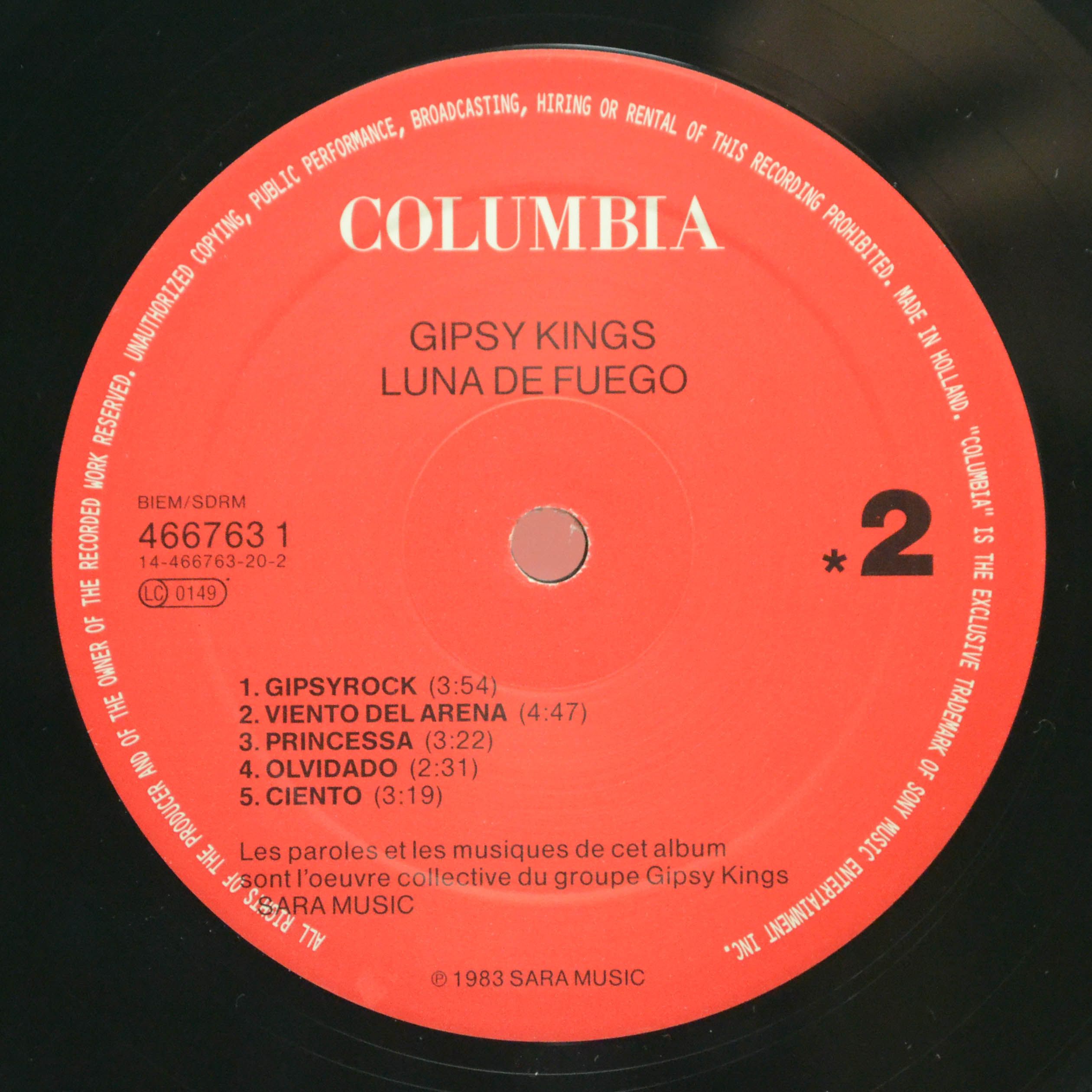 Gipsy Kings — Luna De Fuego, 1983
