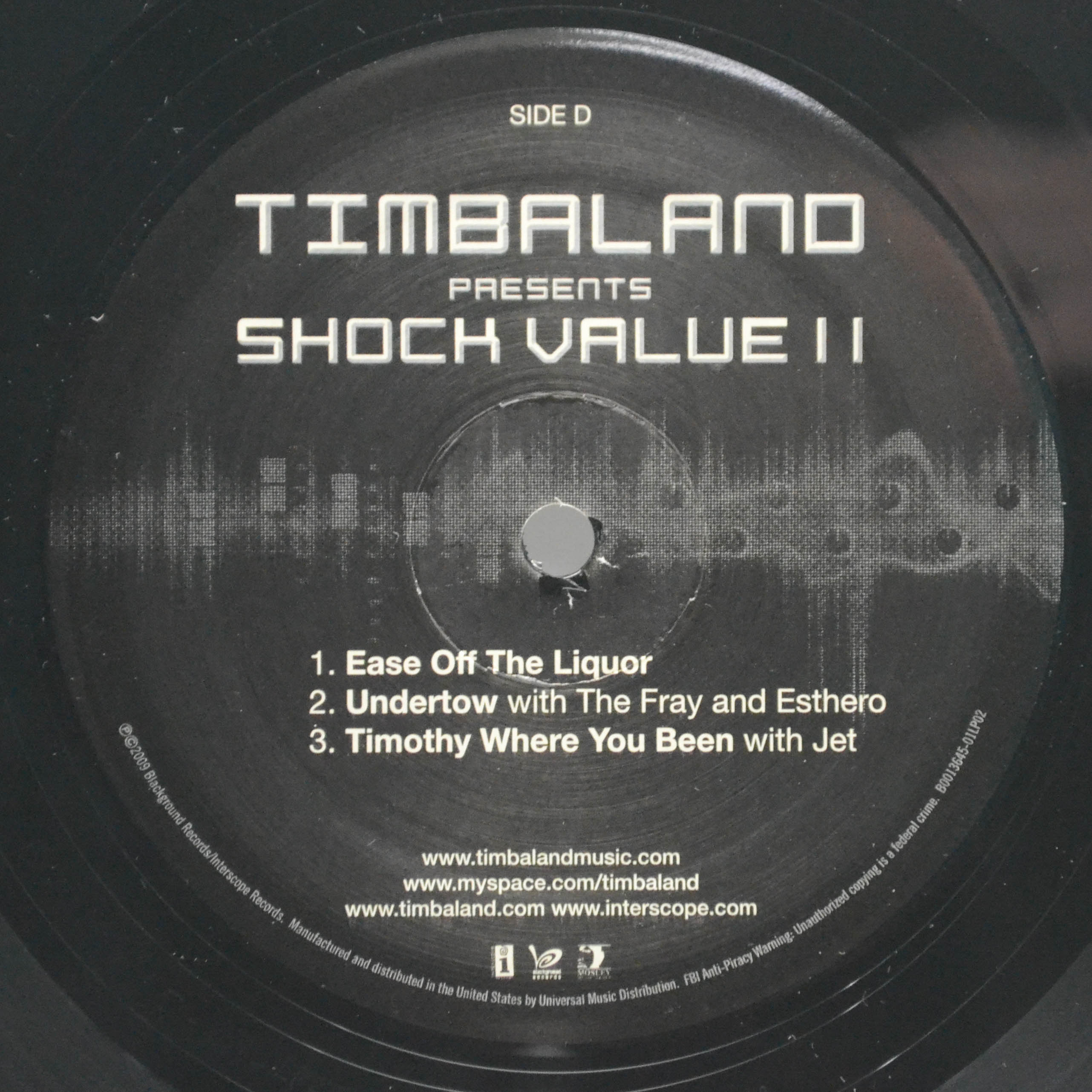 Timbaland — Shock Value II (2LP, 1-st, USA), 2009