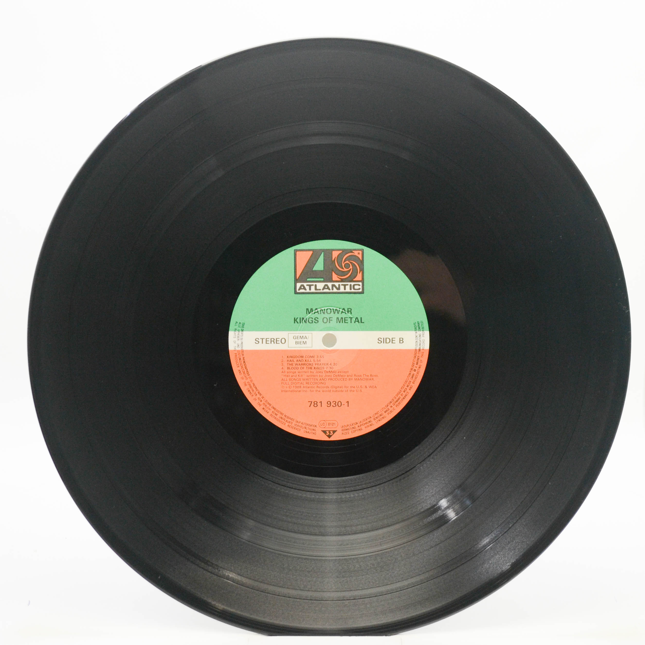 Manowar — Kings Of Metal, 1988