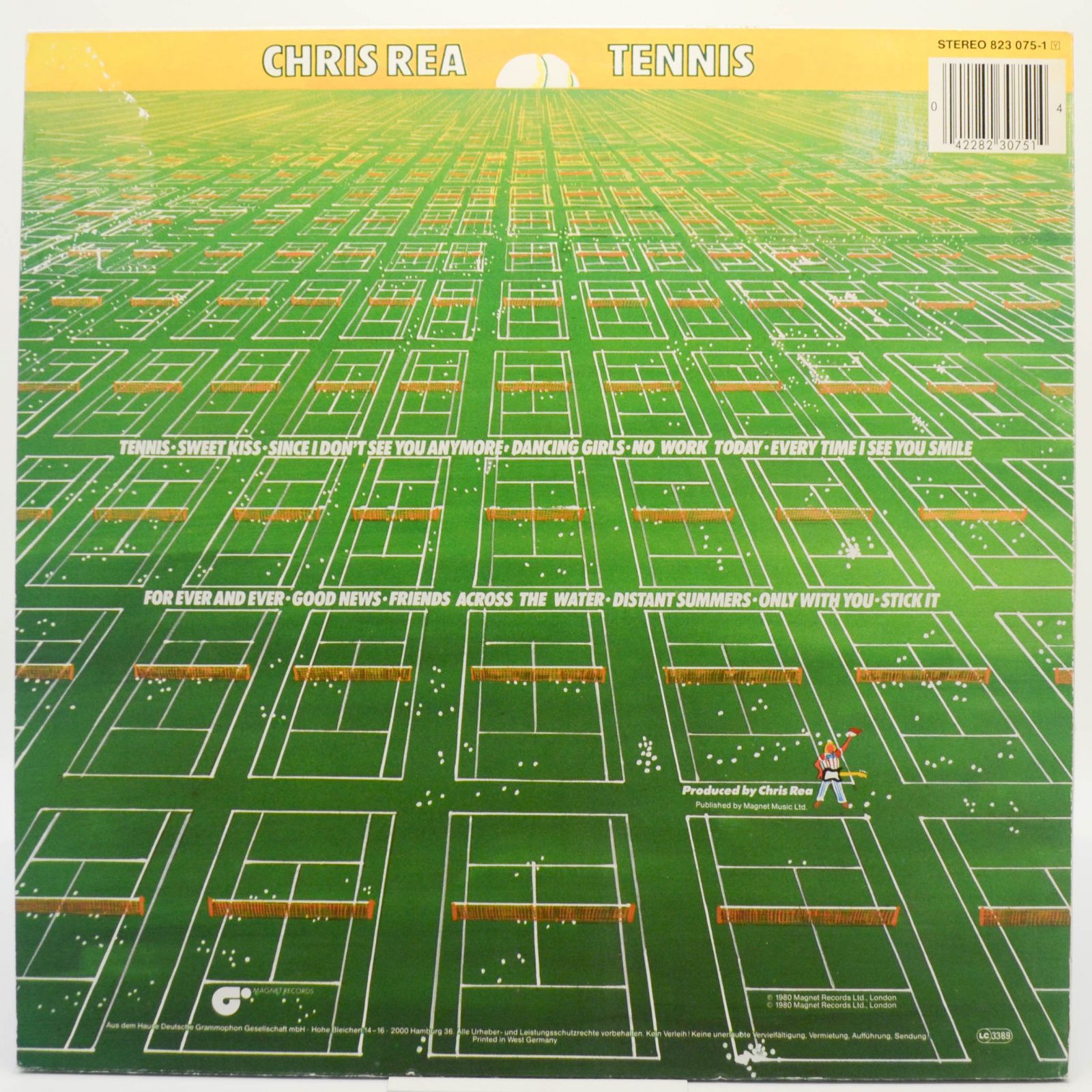 Chris Rea — Tennis, 1980