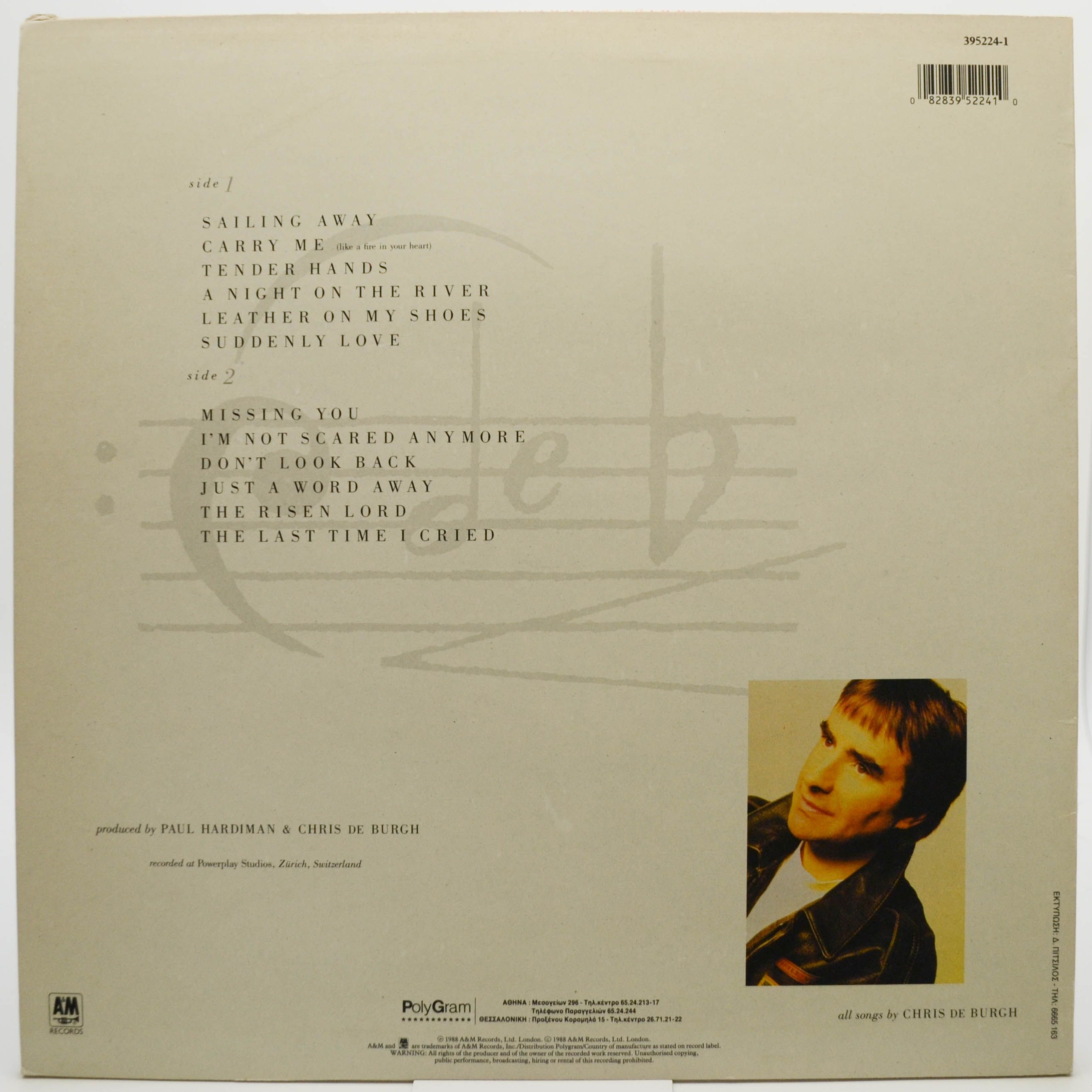Chris de Burgh — Flying Colours, 1988