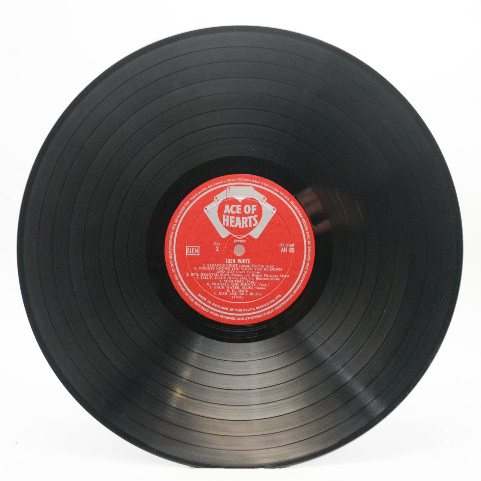 Josh White — Josh White (UK), 1958