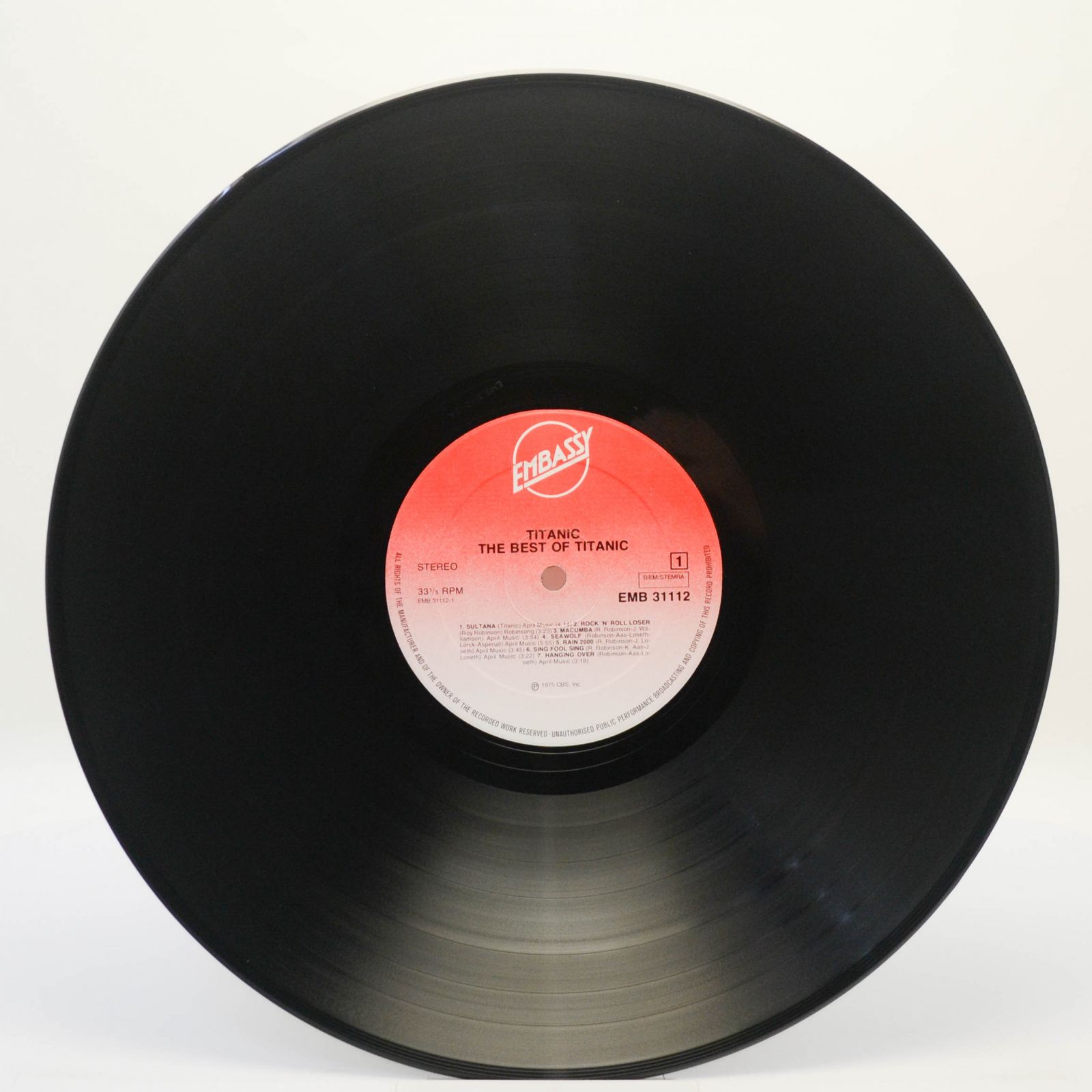 Titanic — The Best Of Titanic, 1975