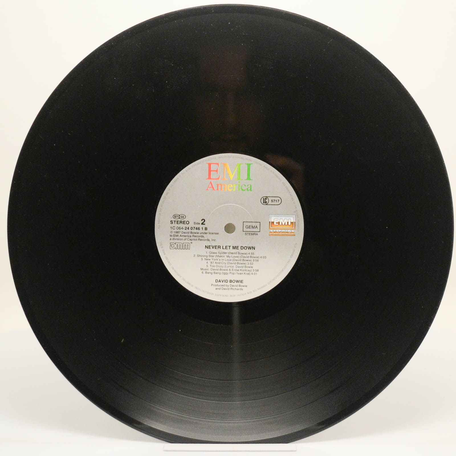 David Bowie — Never Let Me Down, 1987