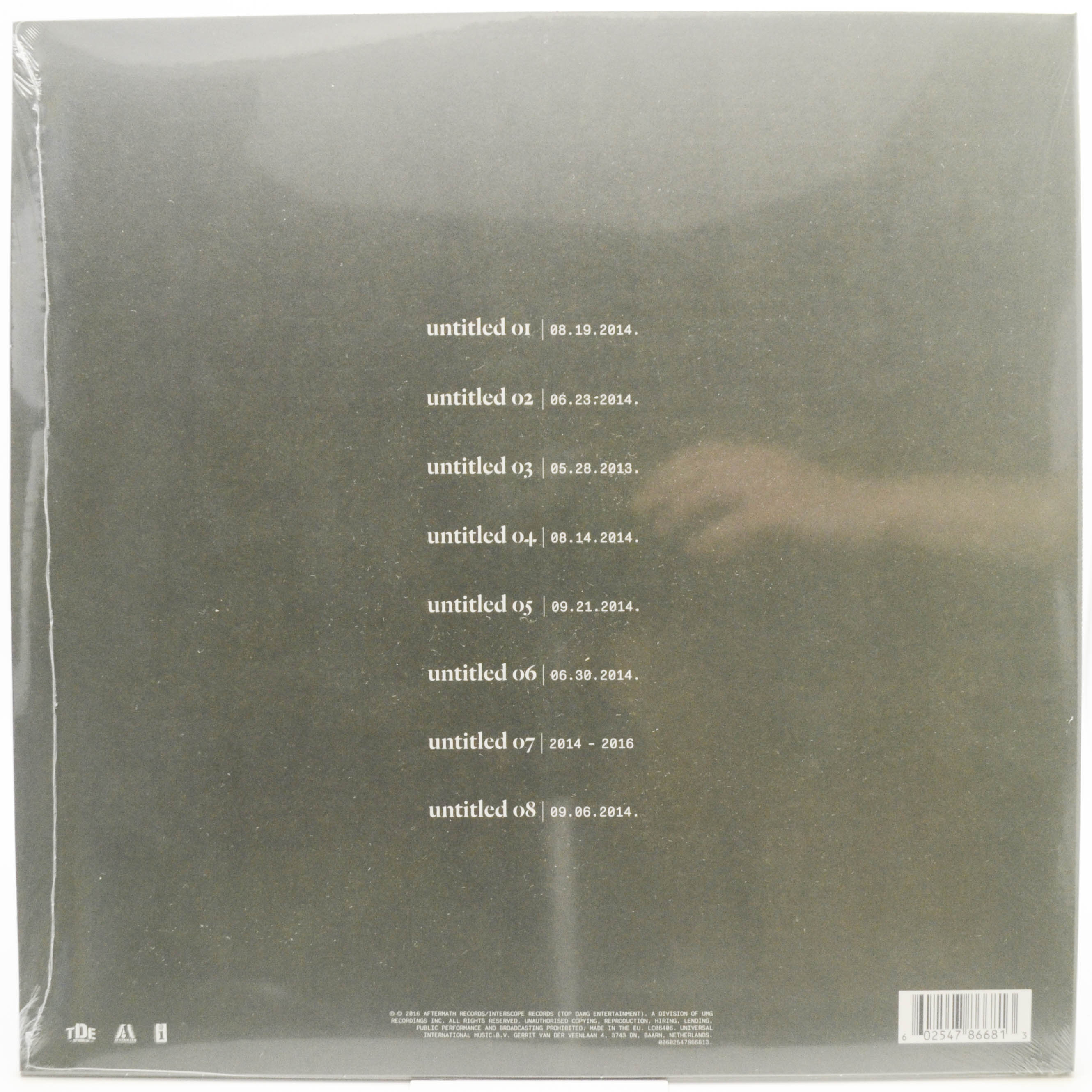 Kendrick Lamar — Untitled Unmastered., 2016