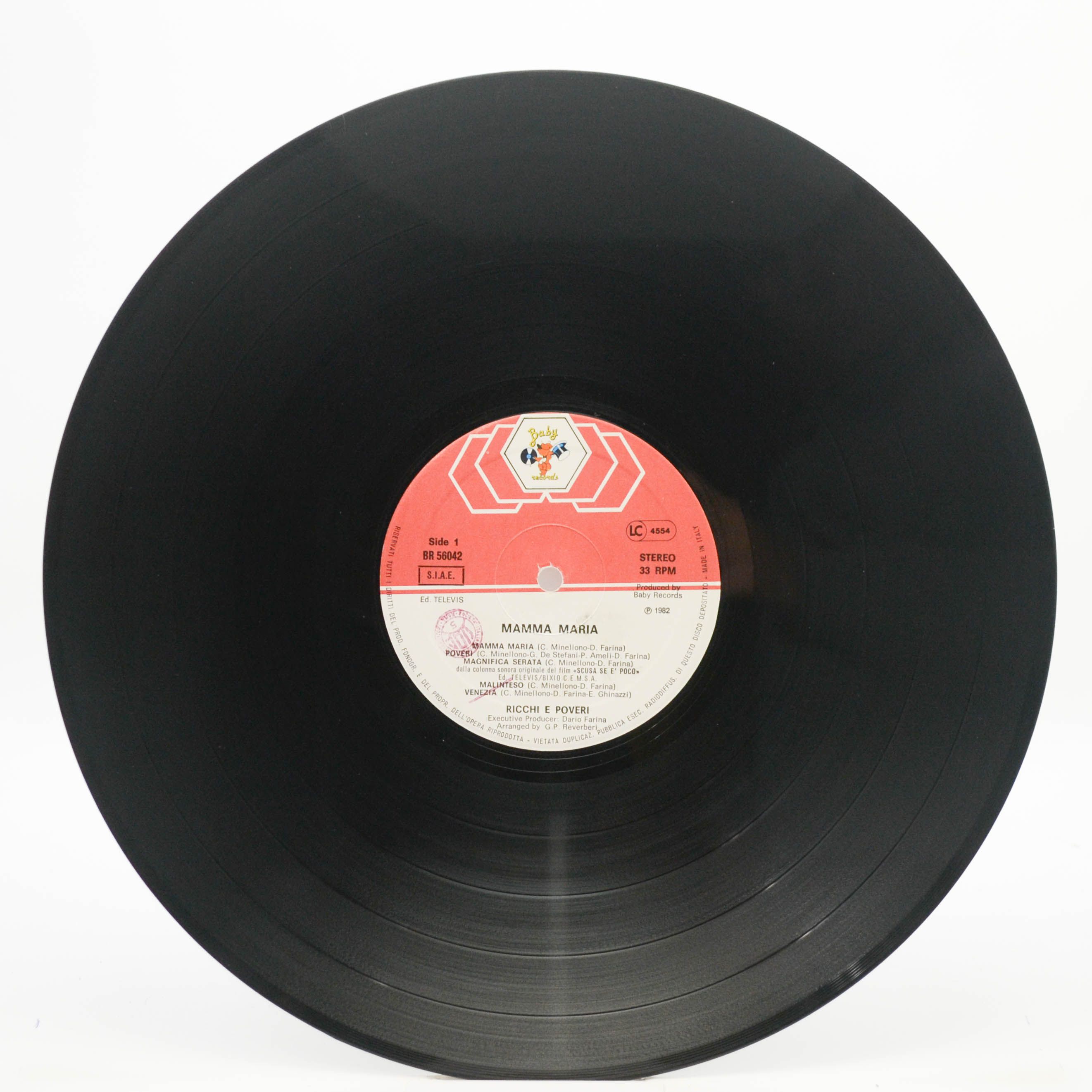 Ricchi & Poveri — Mamma Maria (Italy), 1982