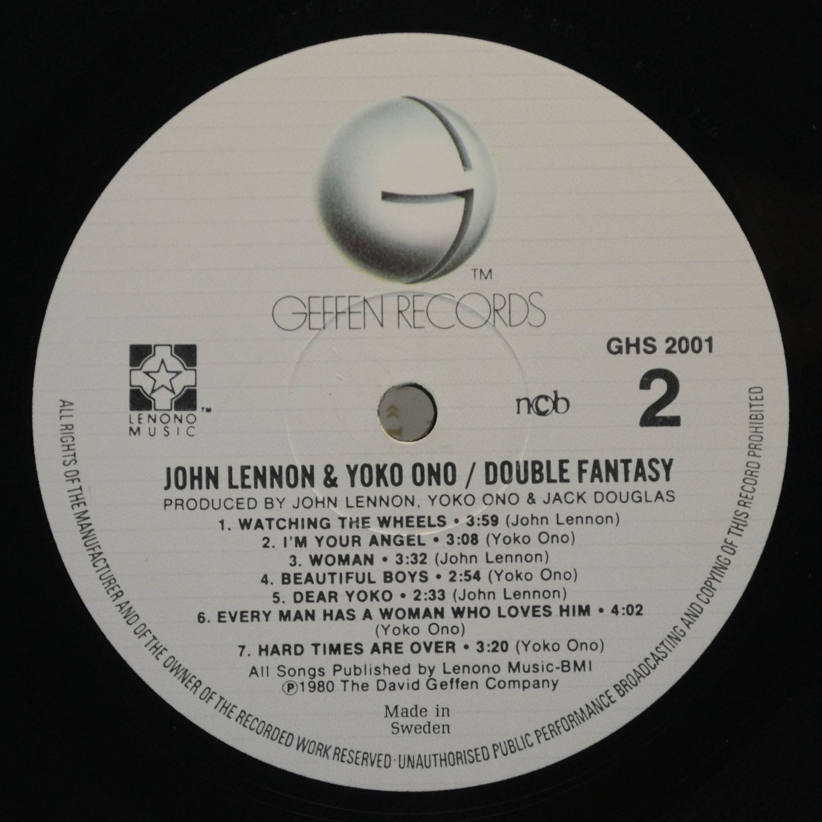 John Lennon & Yoko Ono — Double Fantasy, 1980