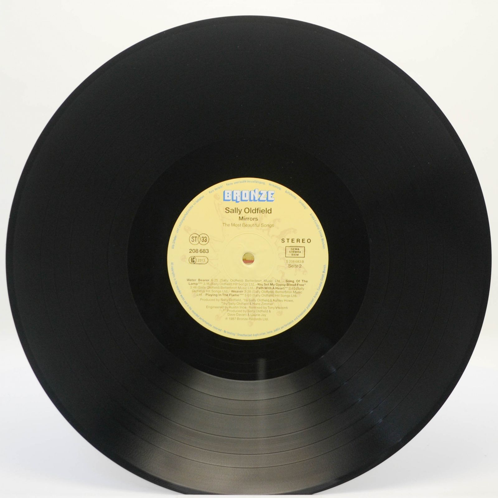 Sally Oldfield — Mirrors - The Most Beautiful Songs, 1987