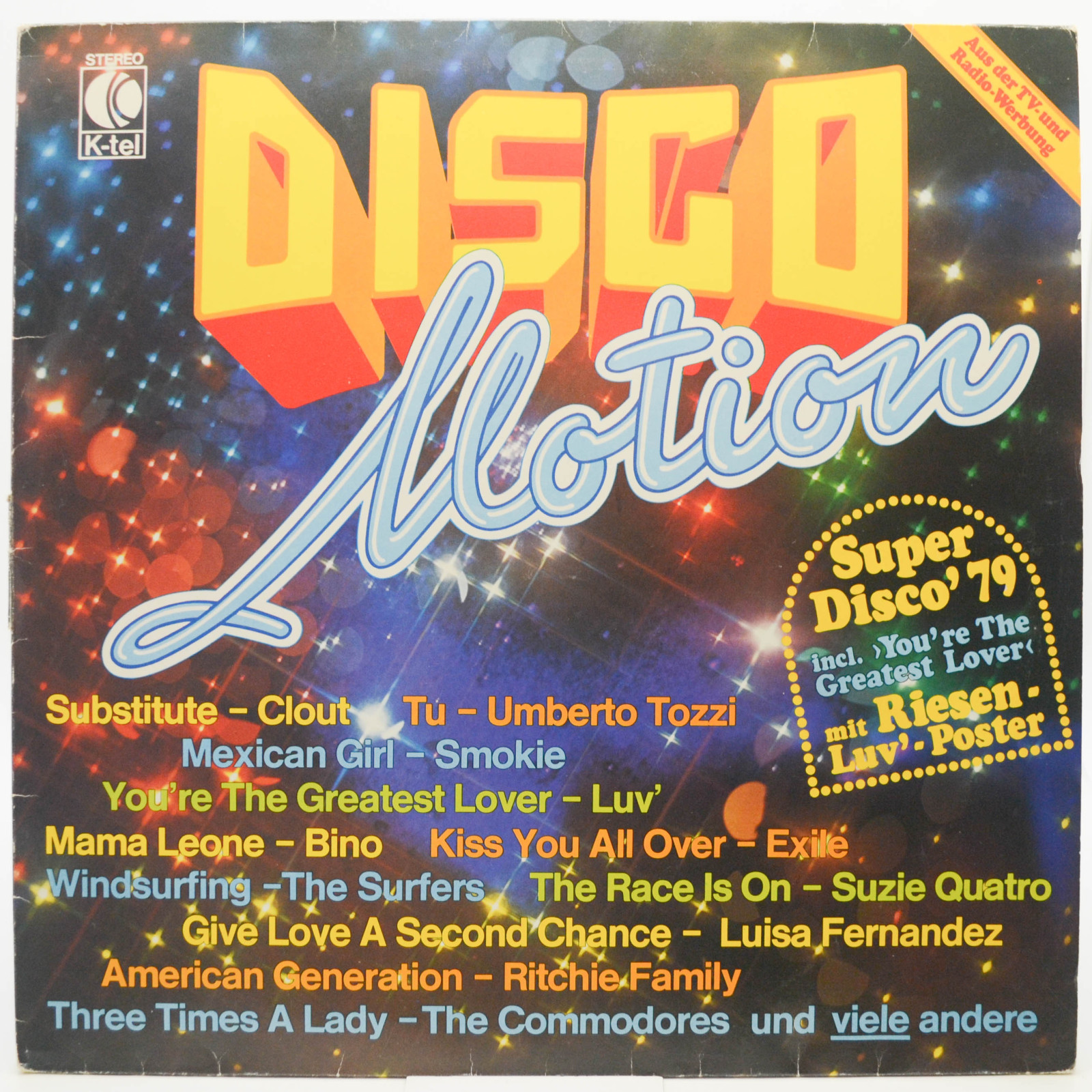 Various — Disco Motion, 1978