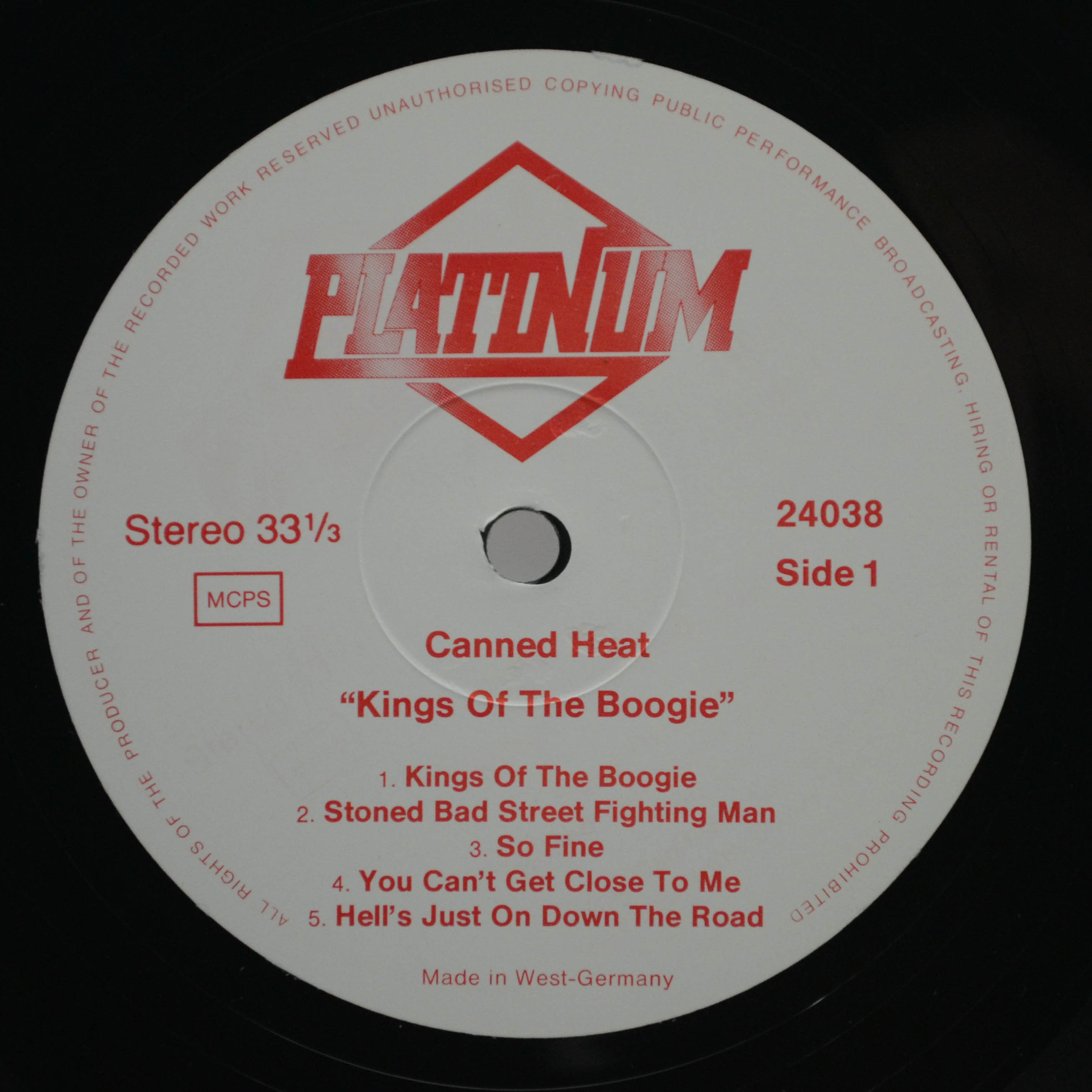 Canned Heat — Kings Of The Boogie, 1985