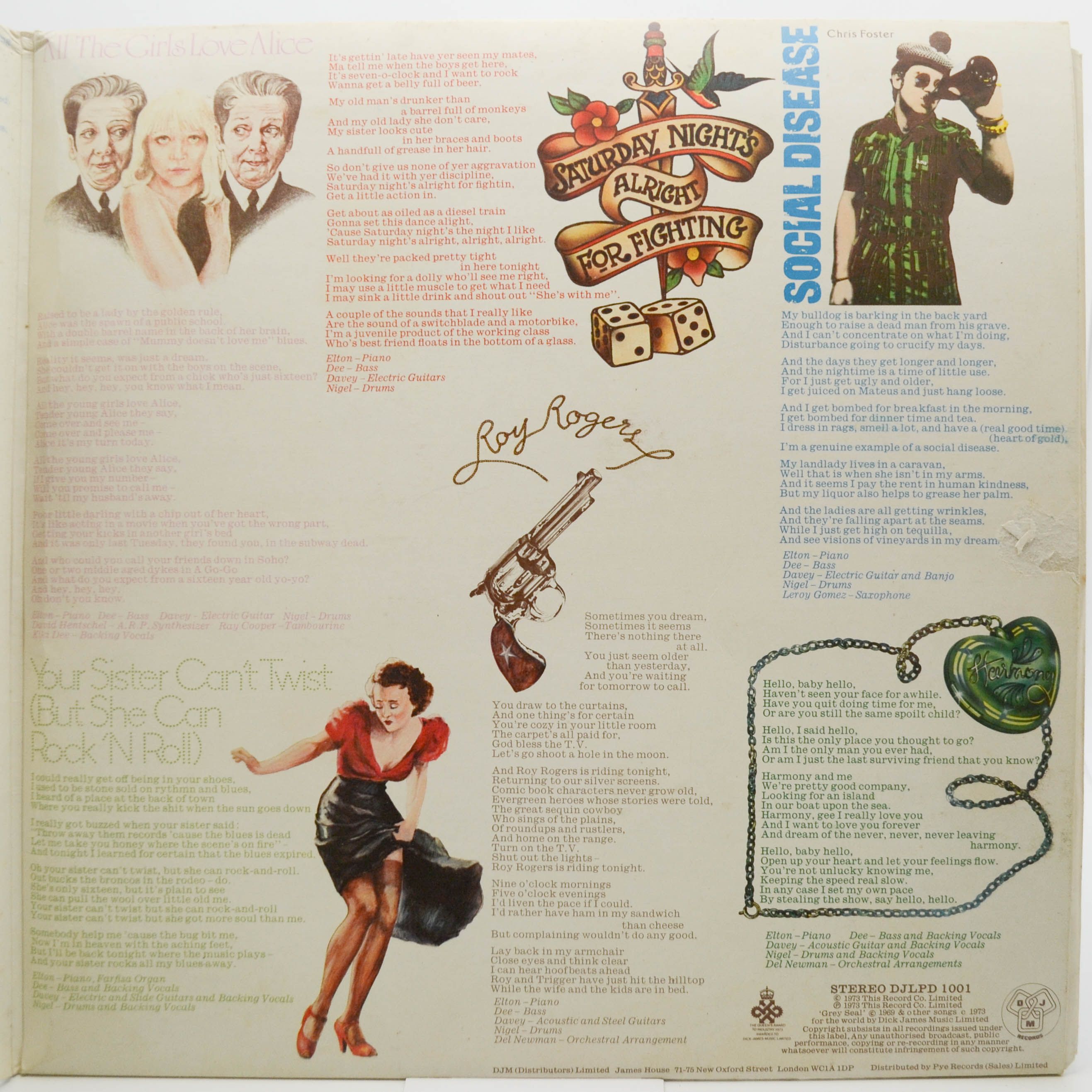 Elton John — Goodbye Yellow Brick Road (2LP), 1973