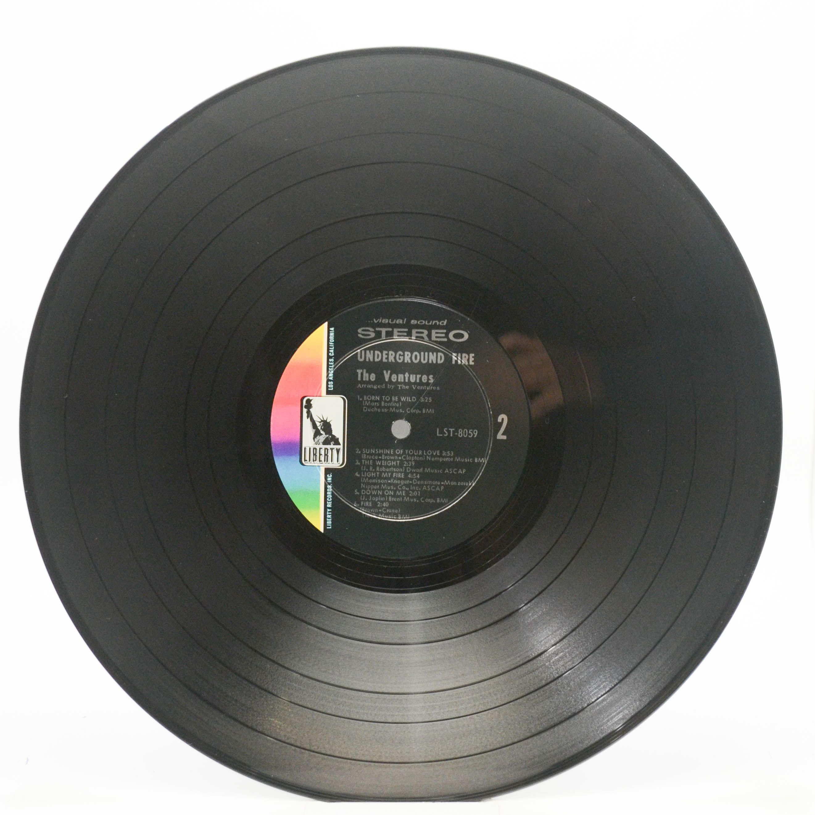 Ventures — Underground Fire (1-st, USA), 1969